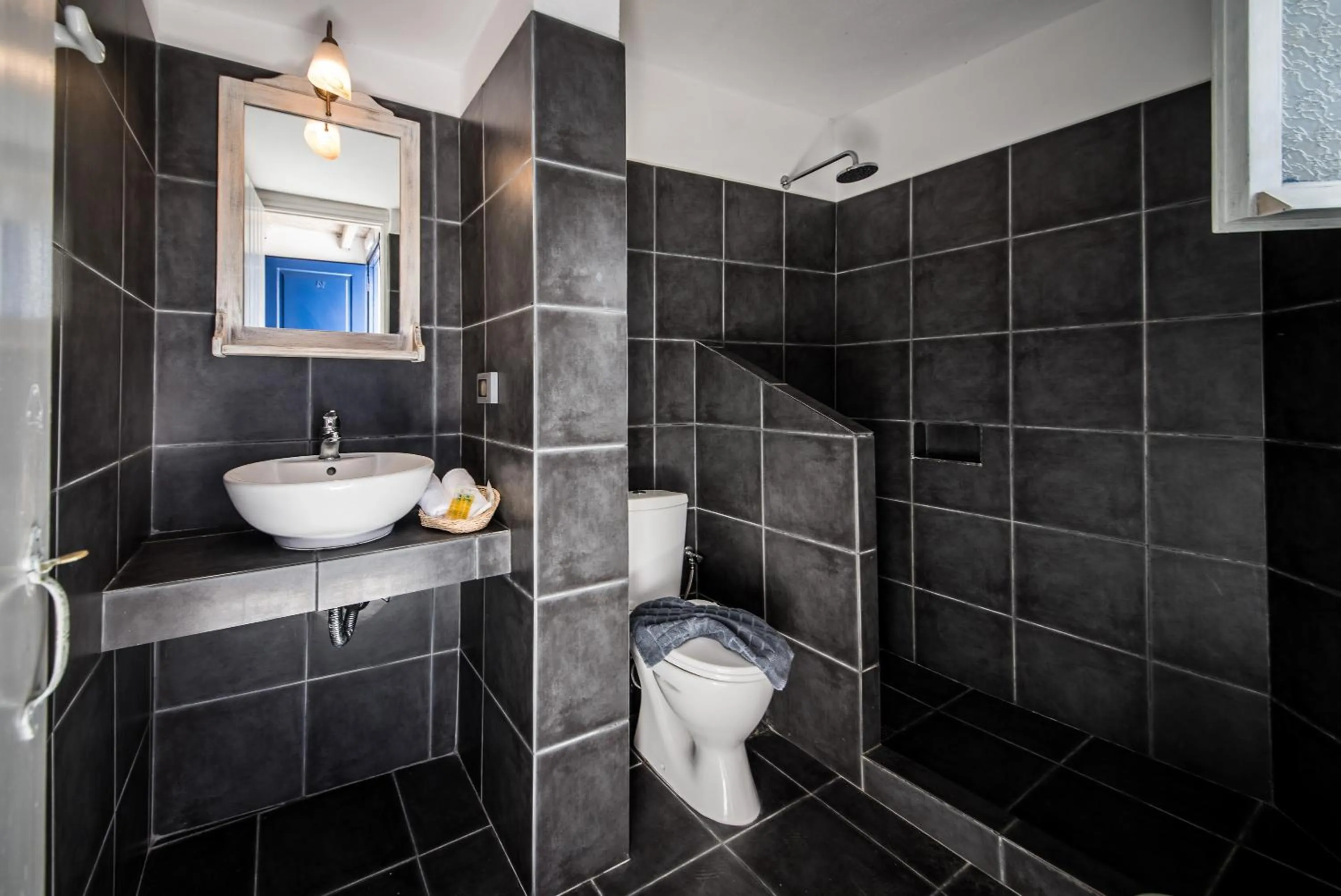 Bathroom in Agnadi View Villa