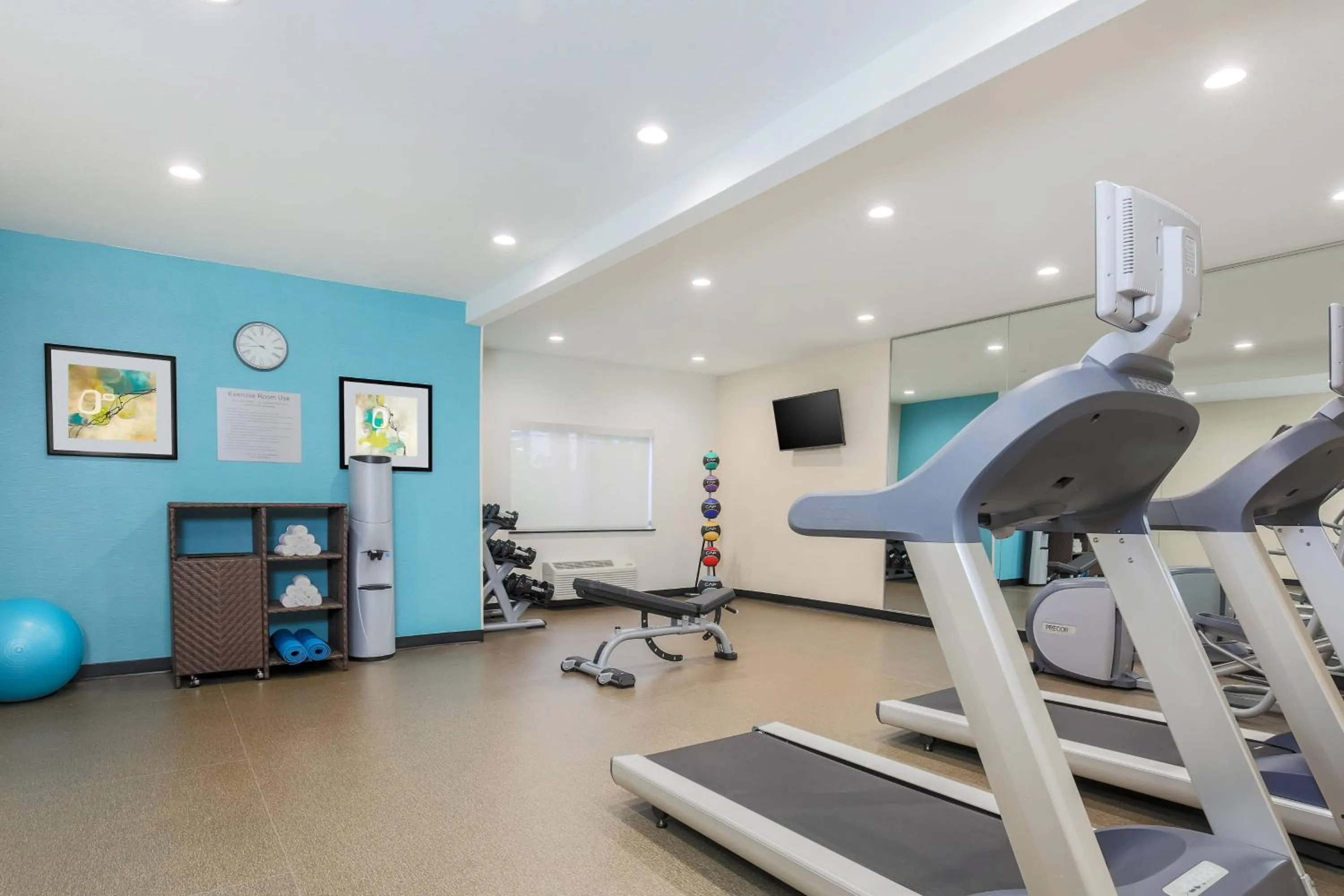 Fitness centre/facilities in Fairfield Inn & Suites Houston Humble