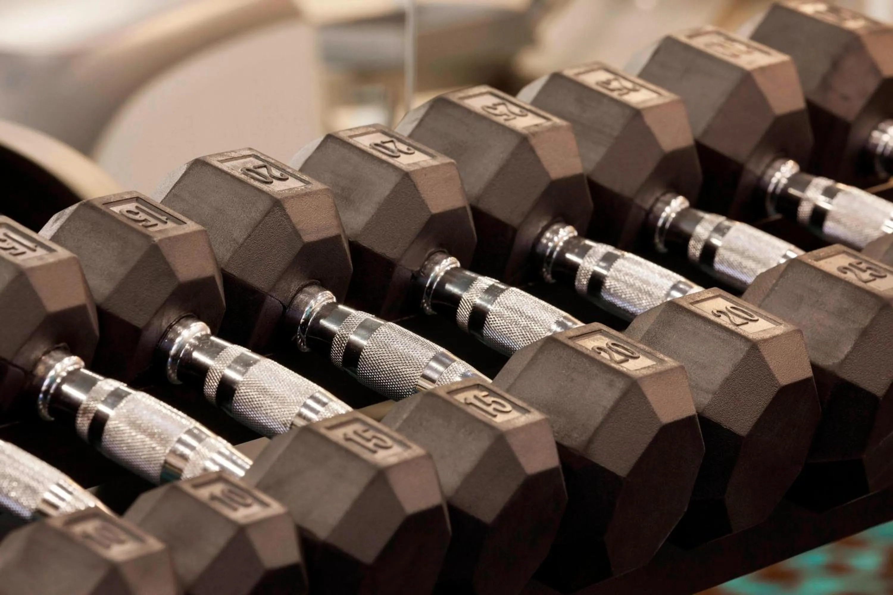 Fitness centre/facilities in Fairfield Inn & Suites Houston Humble