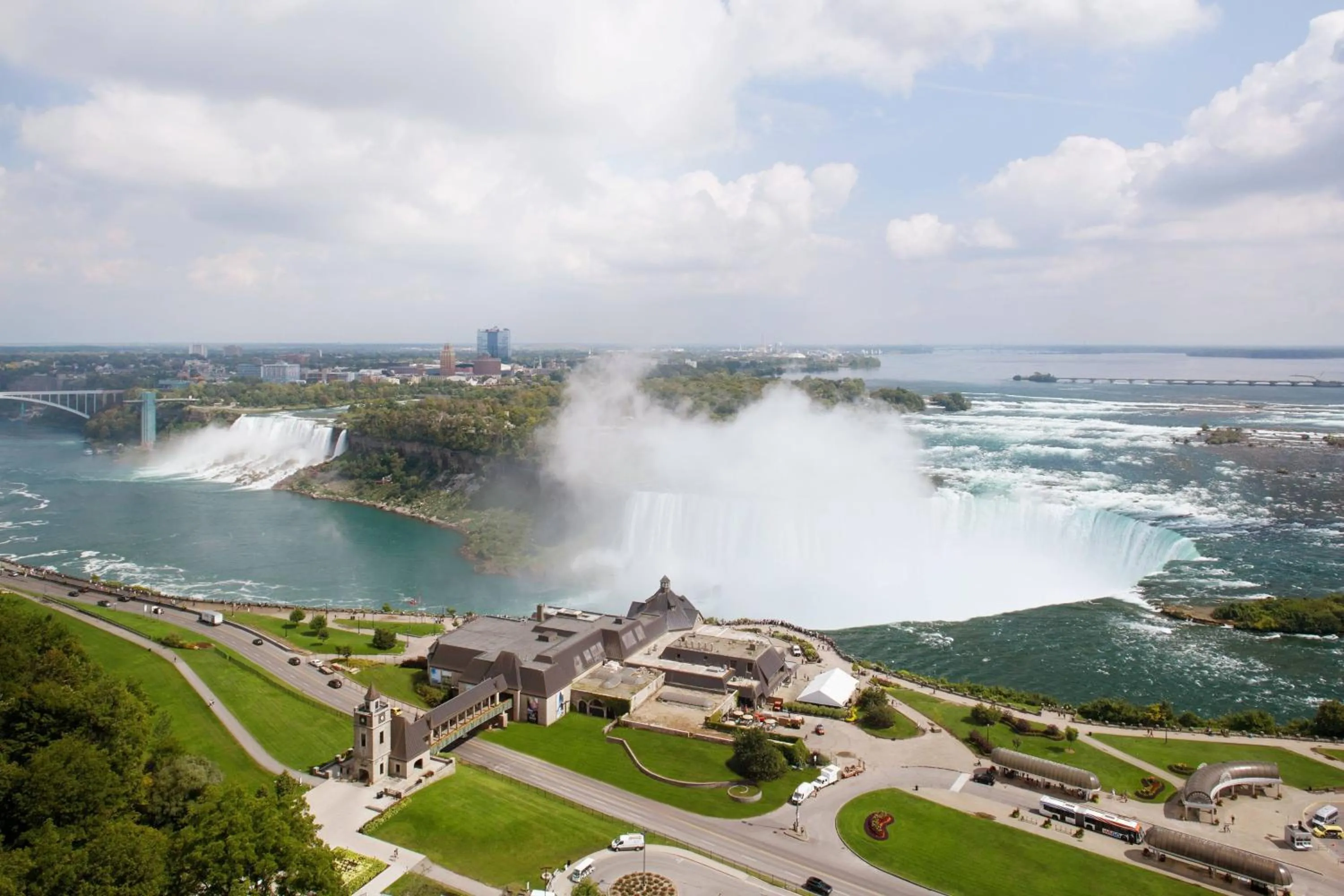Photo of the whole room in Niagara Falls Marriott Fallsview Hotel & Spa