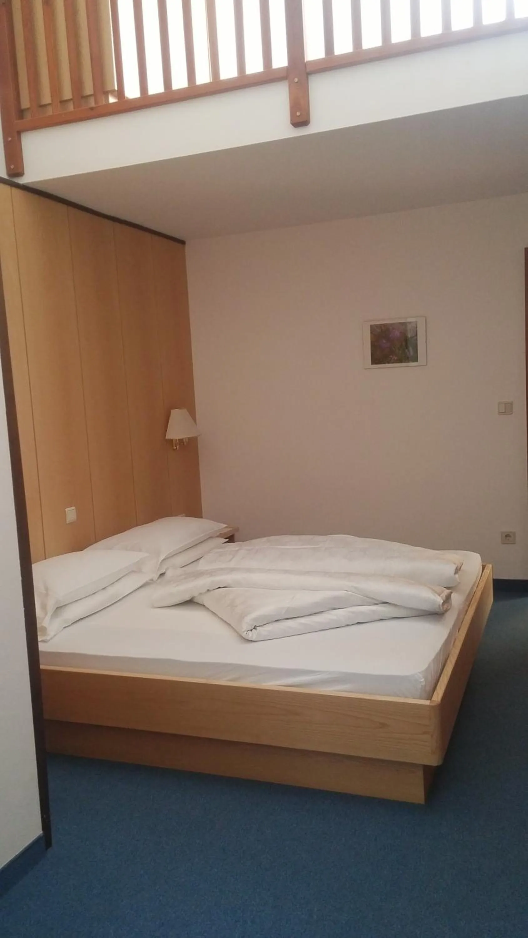 Bed in Hotel Brandl