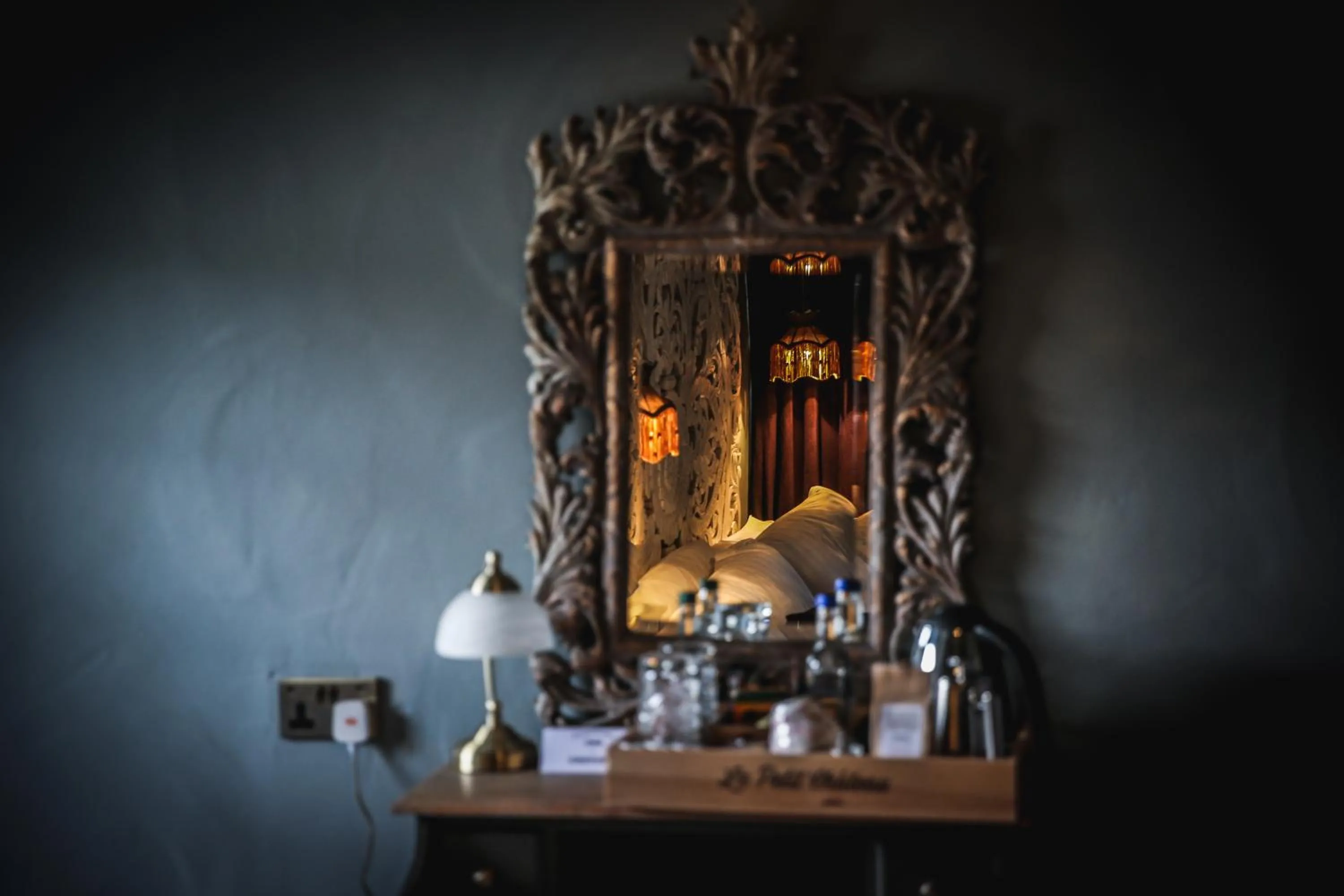 Decorative detail in Le Petit Chateau & William de Percy