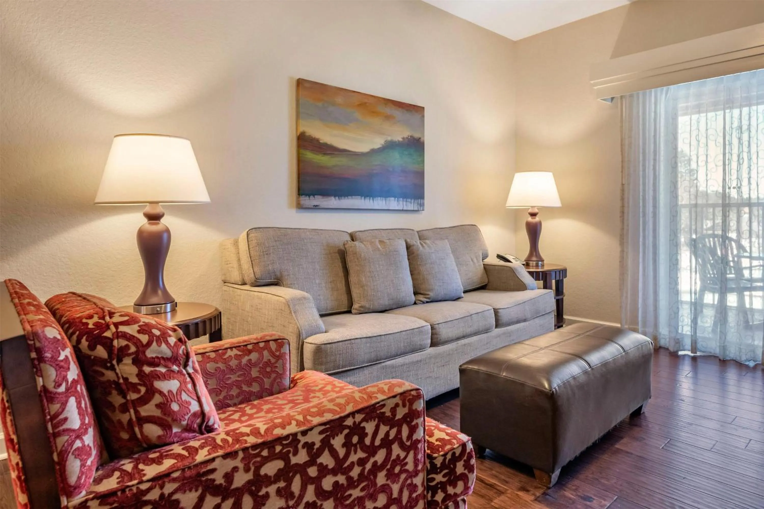 Living room in Hilton Vacation Club St Augustine