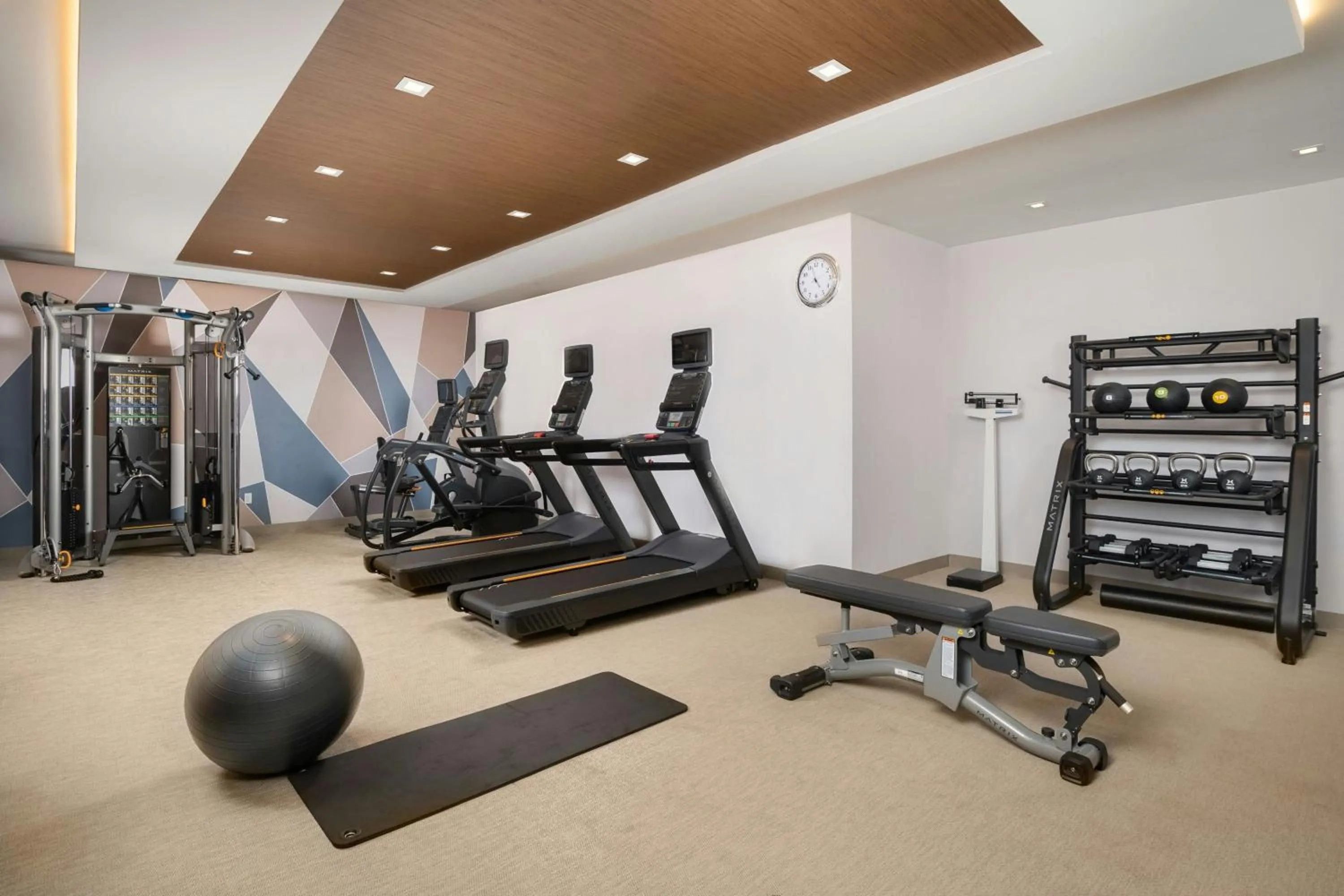 Fitness centre/facilities in SpringHill Suites by Marriott Houston Brookhollow