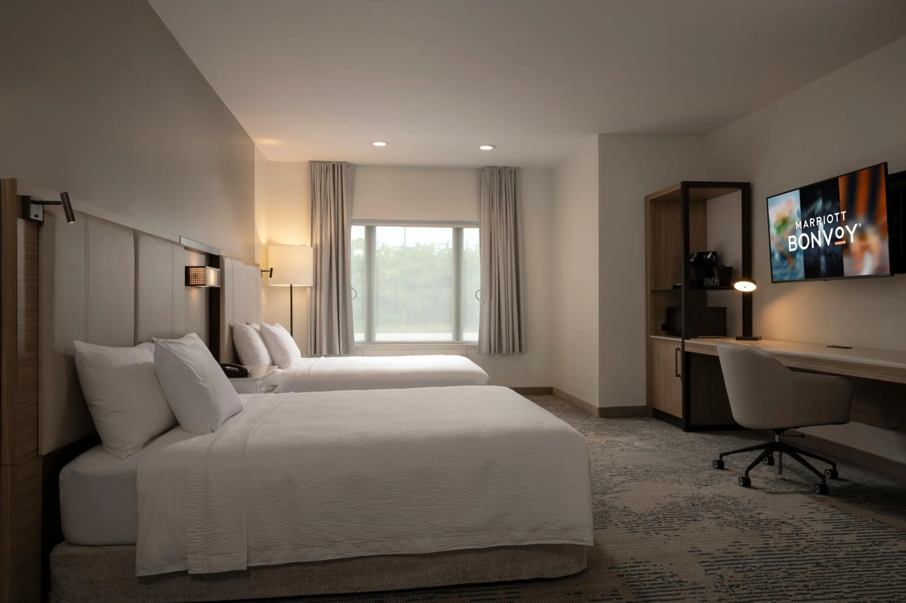 Photo of the whole room, Bed in SpringHill Suites by Marriott Houston Brookhollow