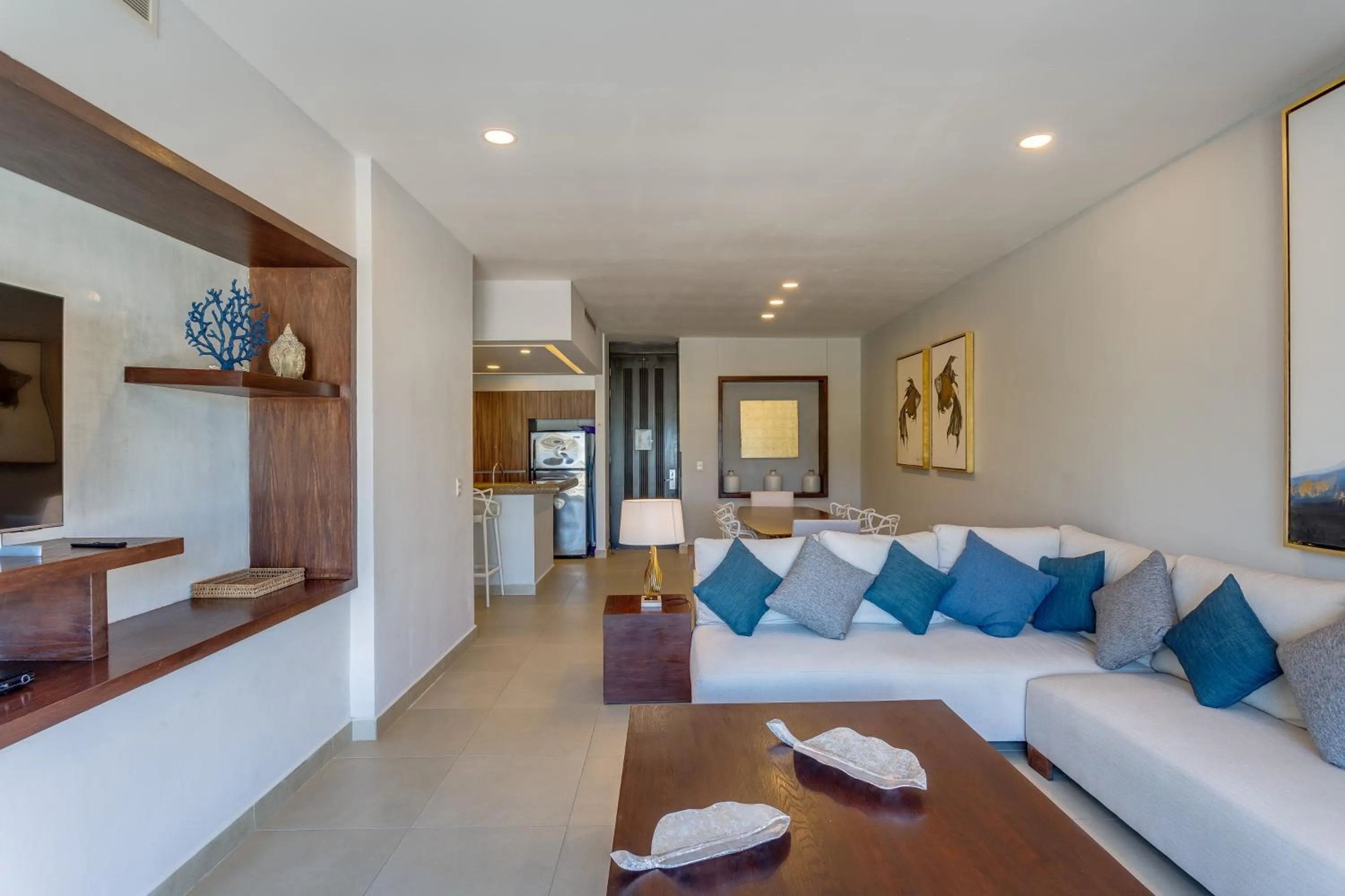 Living room in Aldea Thai by Mistik Vacation Rentals