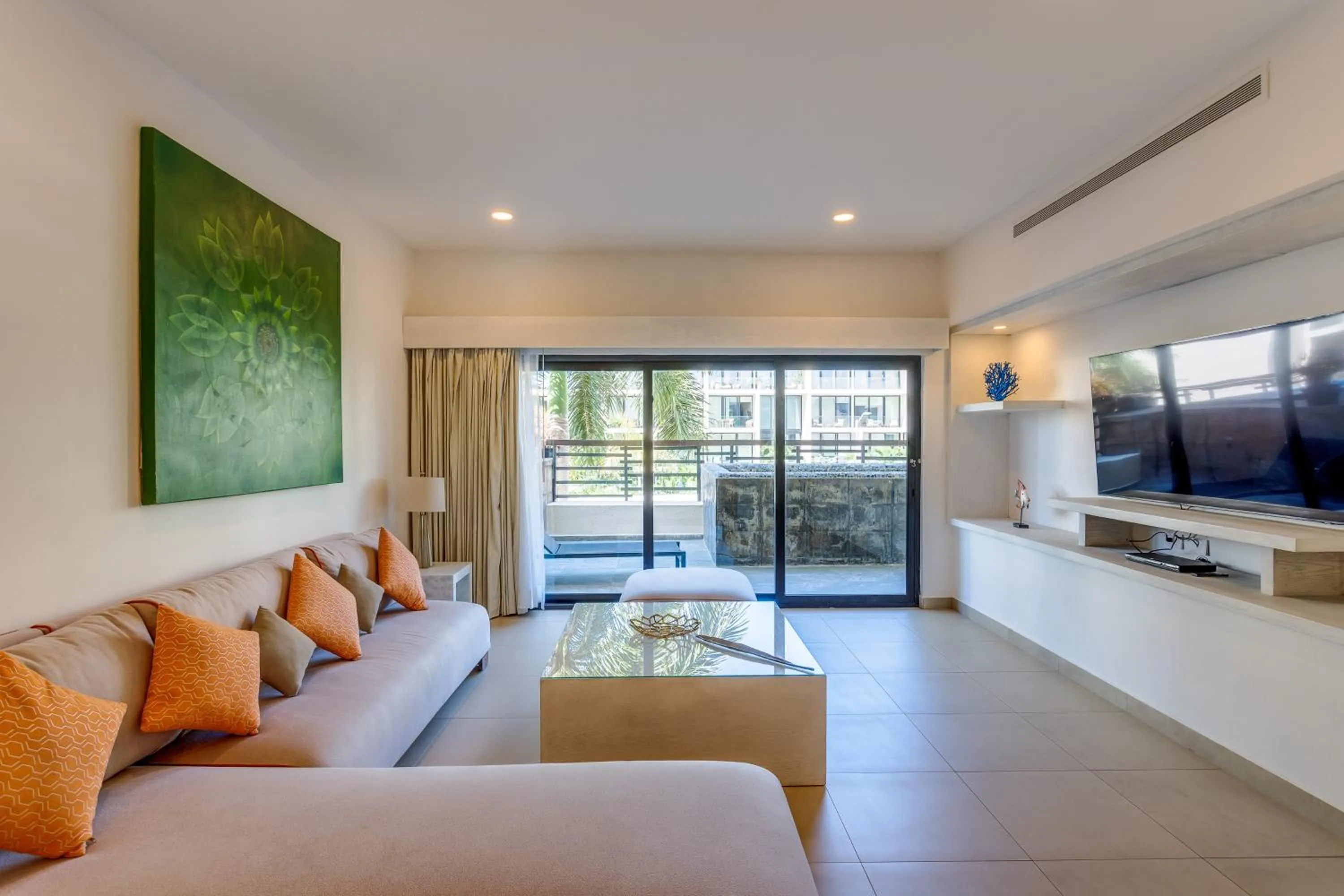 Living room in Aldea Thai by Mistik Vacation Rentals