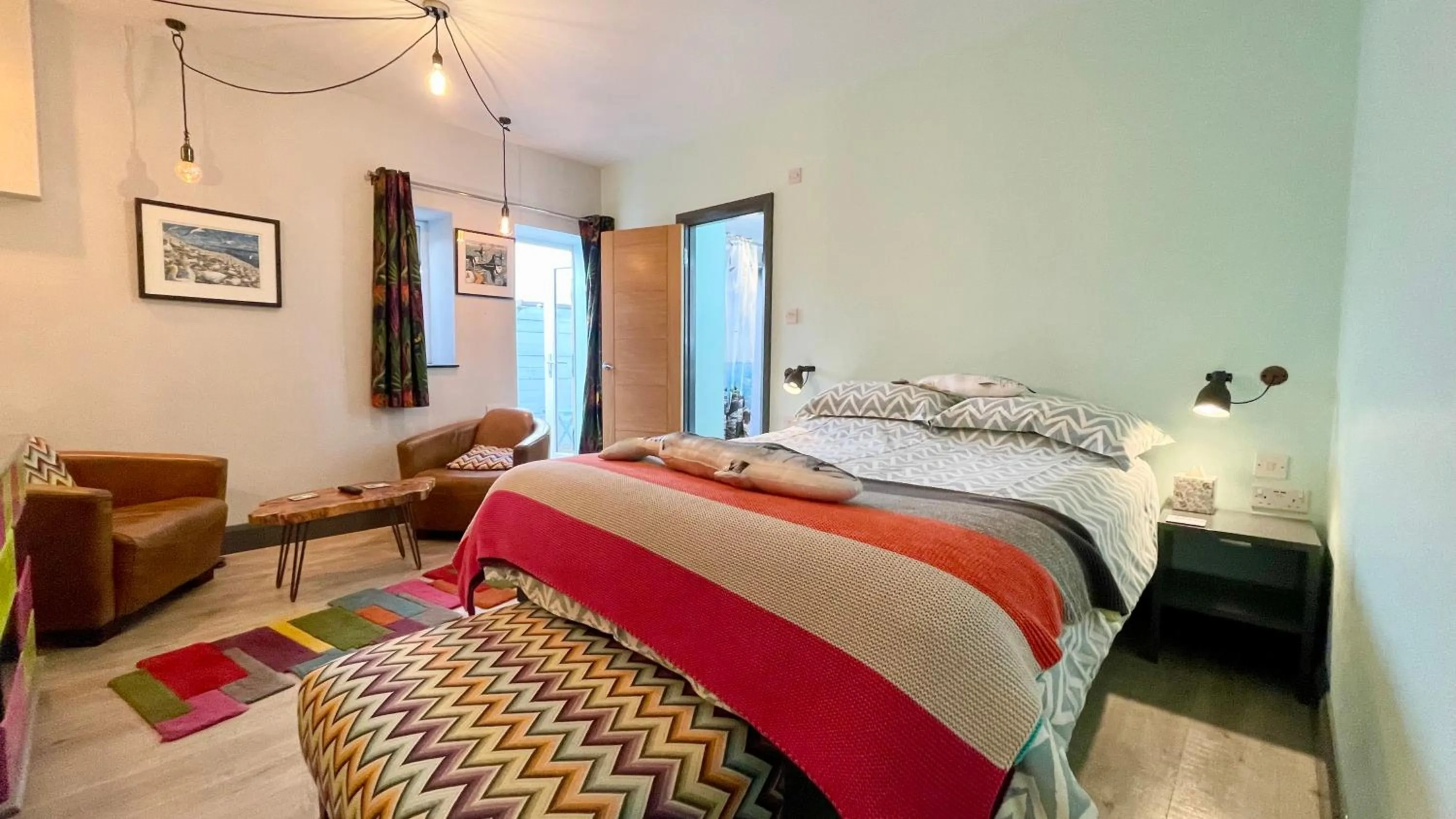 Bed in Farne Island rooms