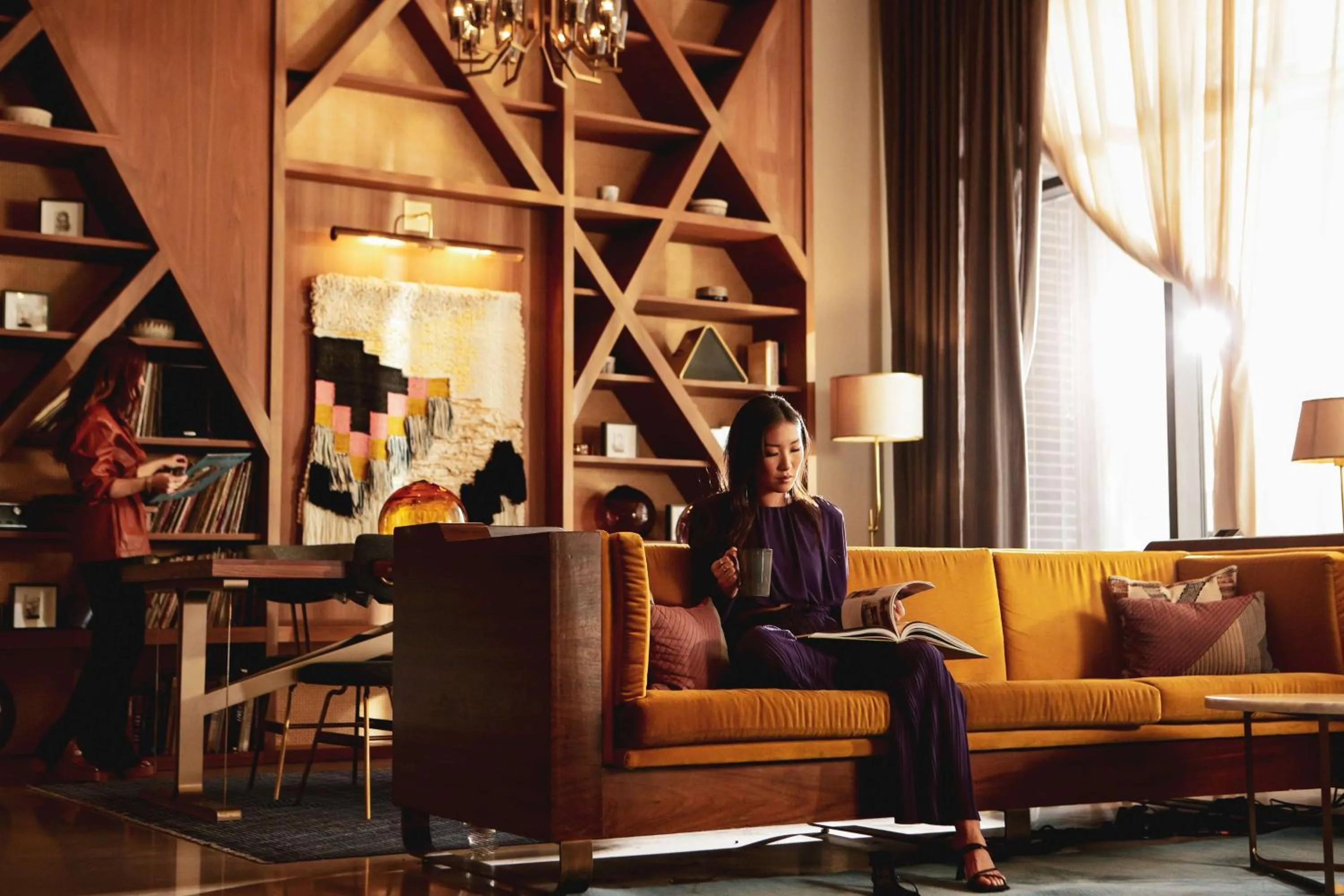 Lobby or reception in Thompson Nashville, by Hyatt