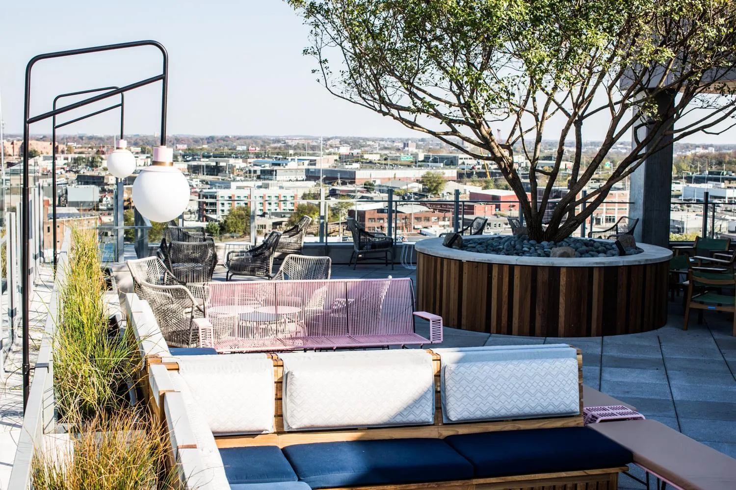 Patio in Thompson Nashville, by Hyatt