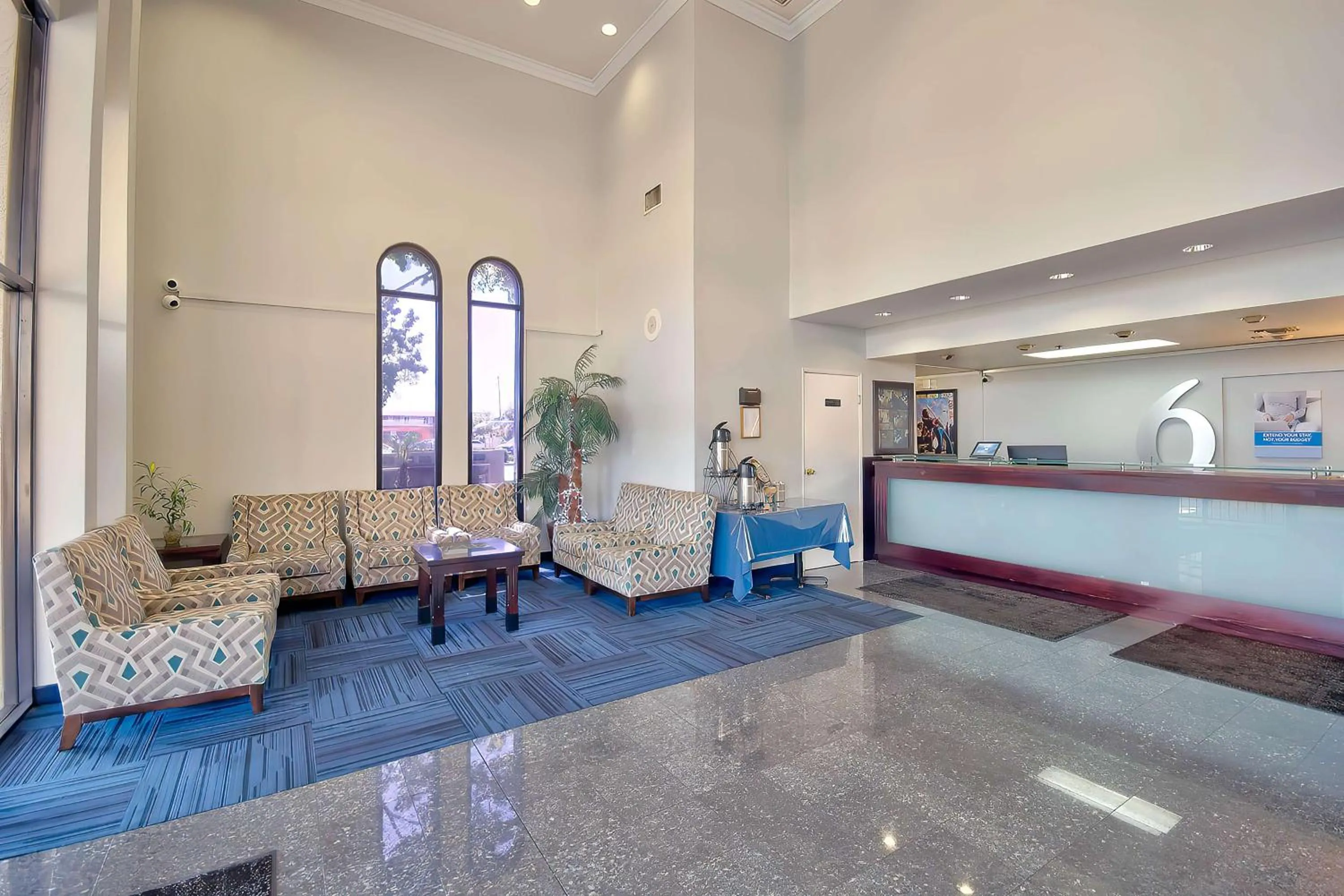Lobby or reception in Studio 6 Suites Lawndale, CA South Bay