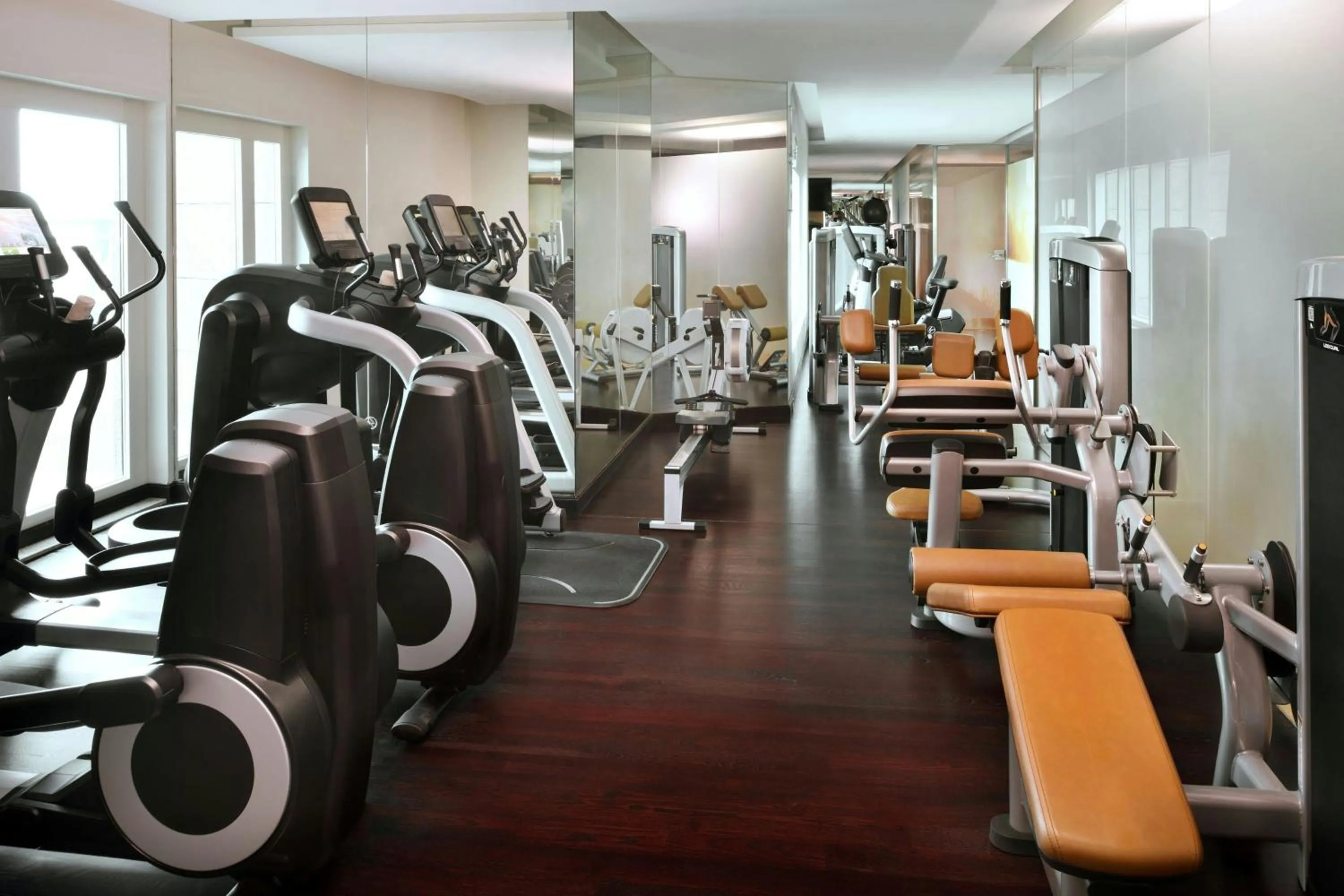 Fitness centre/facilities in Dubai Marriott Harbour Hotel And Suites