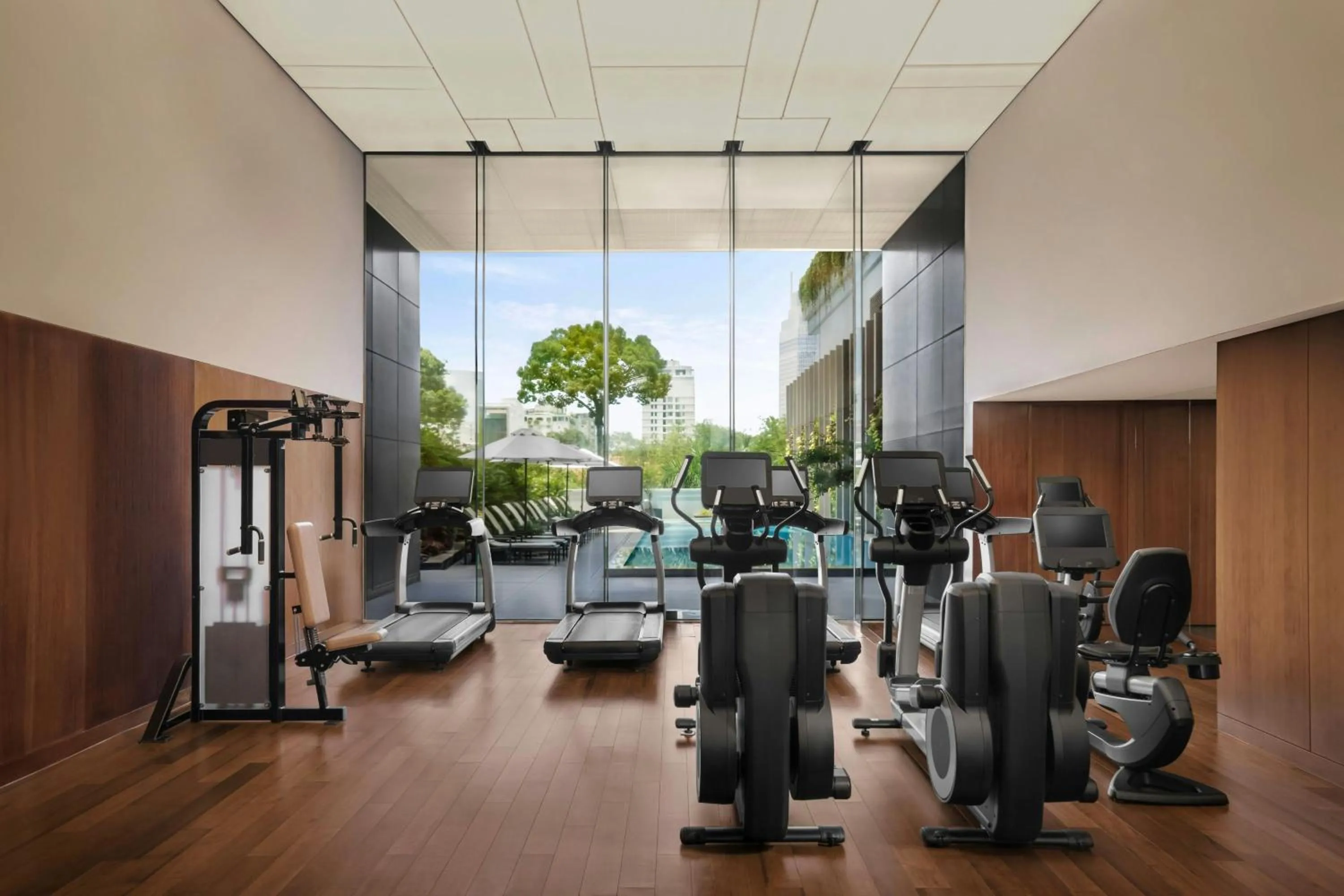 Fitness centre/facilities in JW Marriott Hotel & Suites Saigon, The Apartments