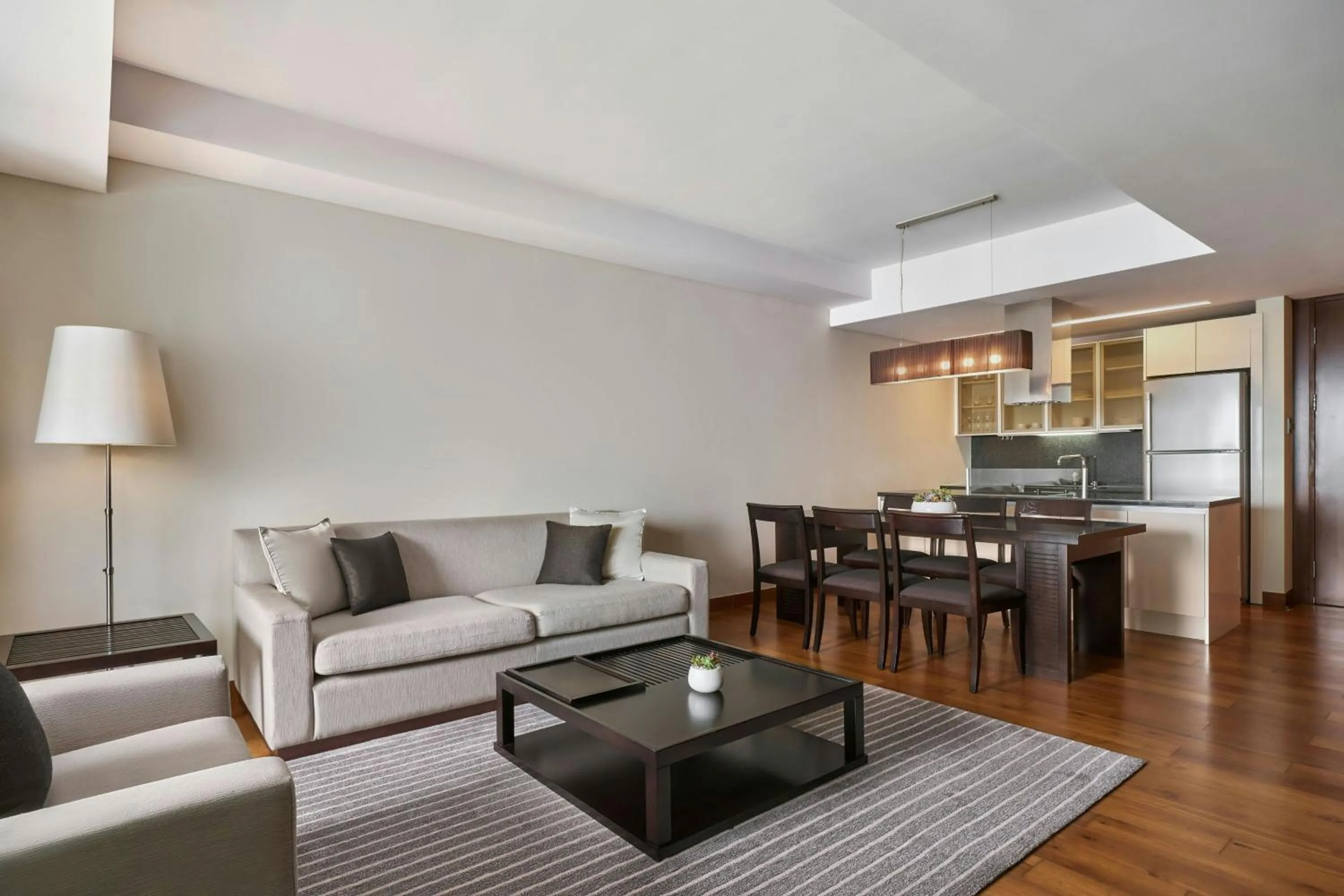 Living room in JW Marriott Hotel & Suites Saigon, The Apartments