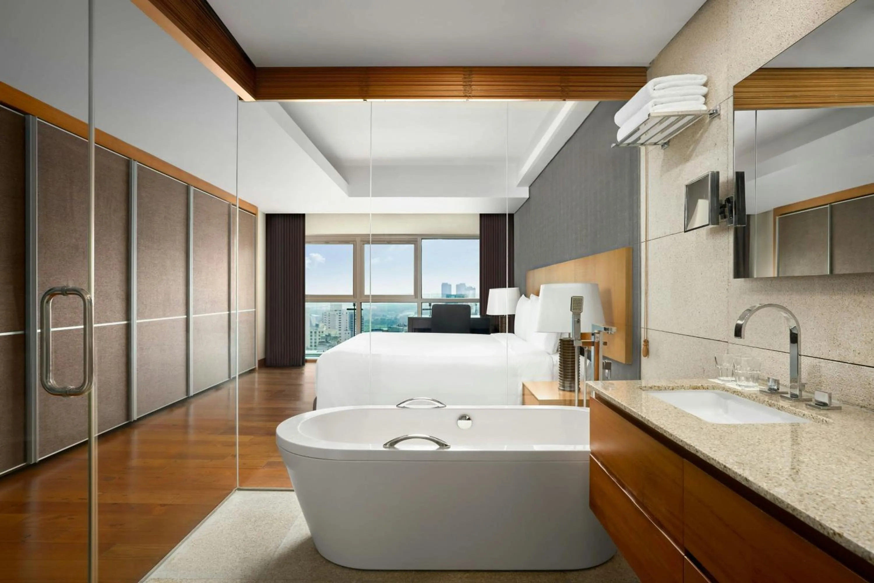 Bathroom in JW Marriott Hotel & Suites Saigon, The Apartments