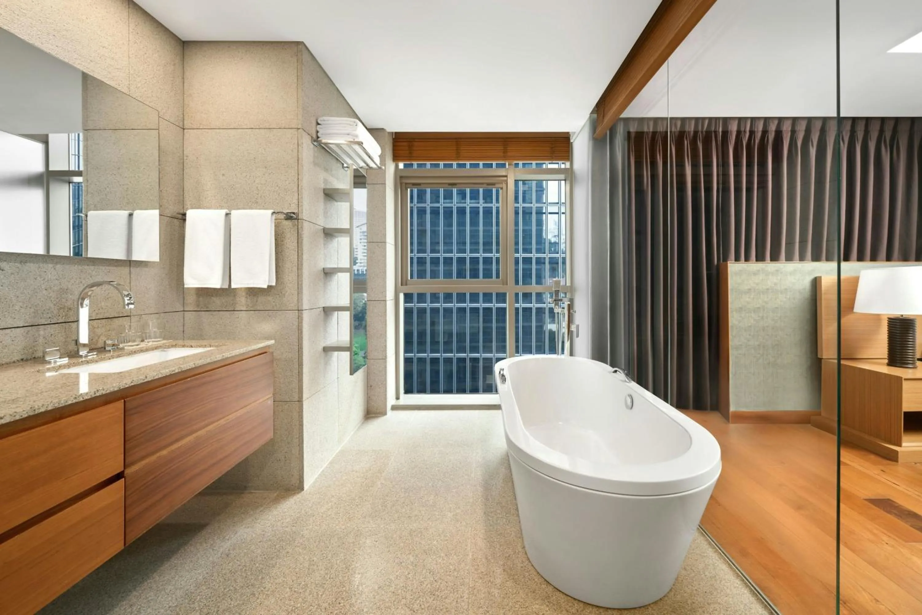 Bathroom in JW Marriott Hotel & Suites Saigon, The Apartments