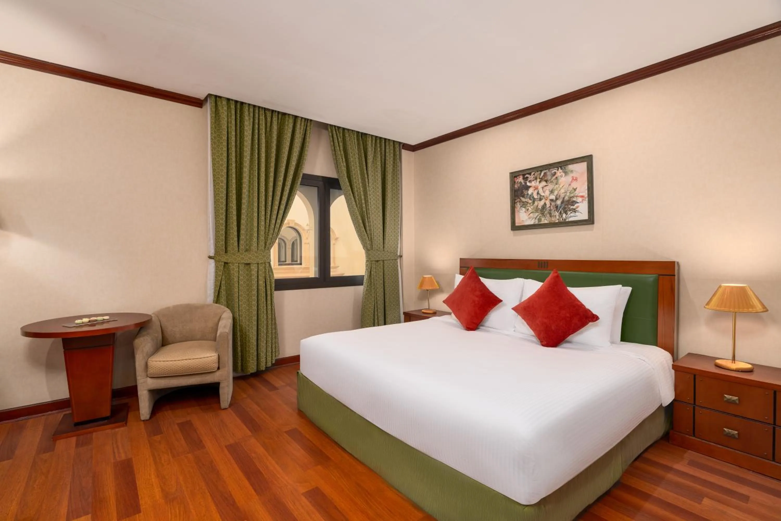 Bed in Mövenpick Hotel Jeddah