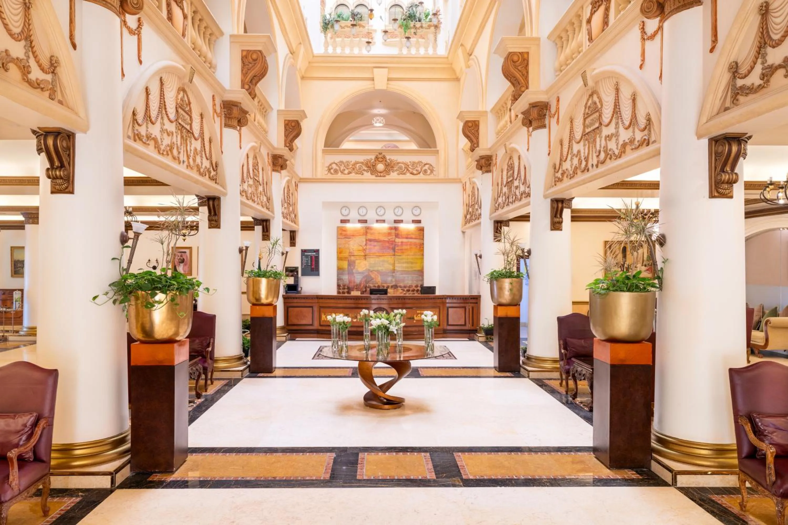 Lobby or reception in Mövenpick Hotel Jeddah