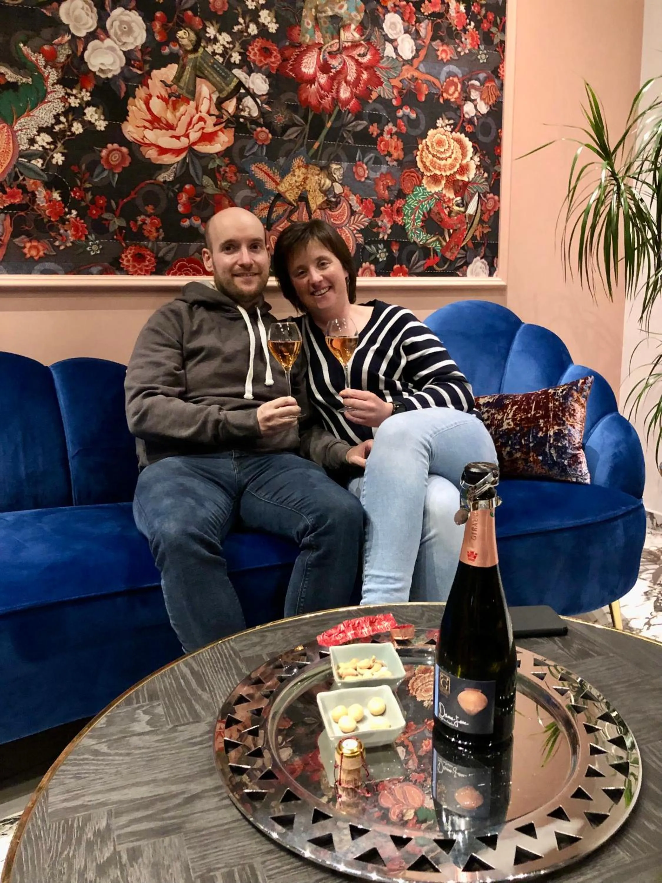 Patio in Les Suites Champenoises