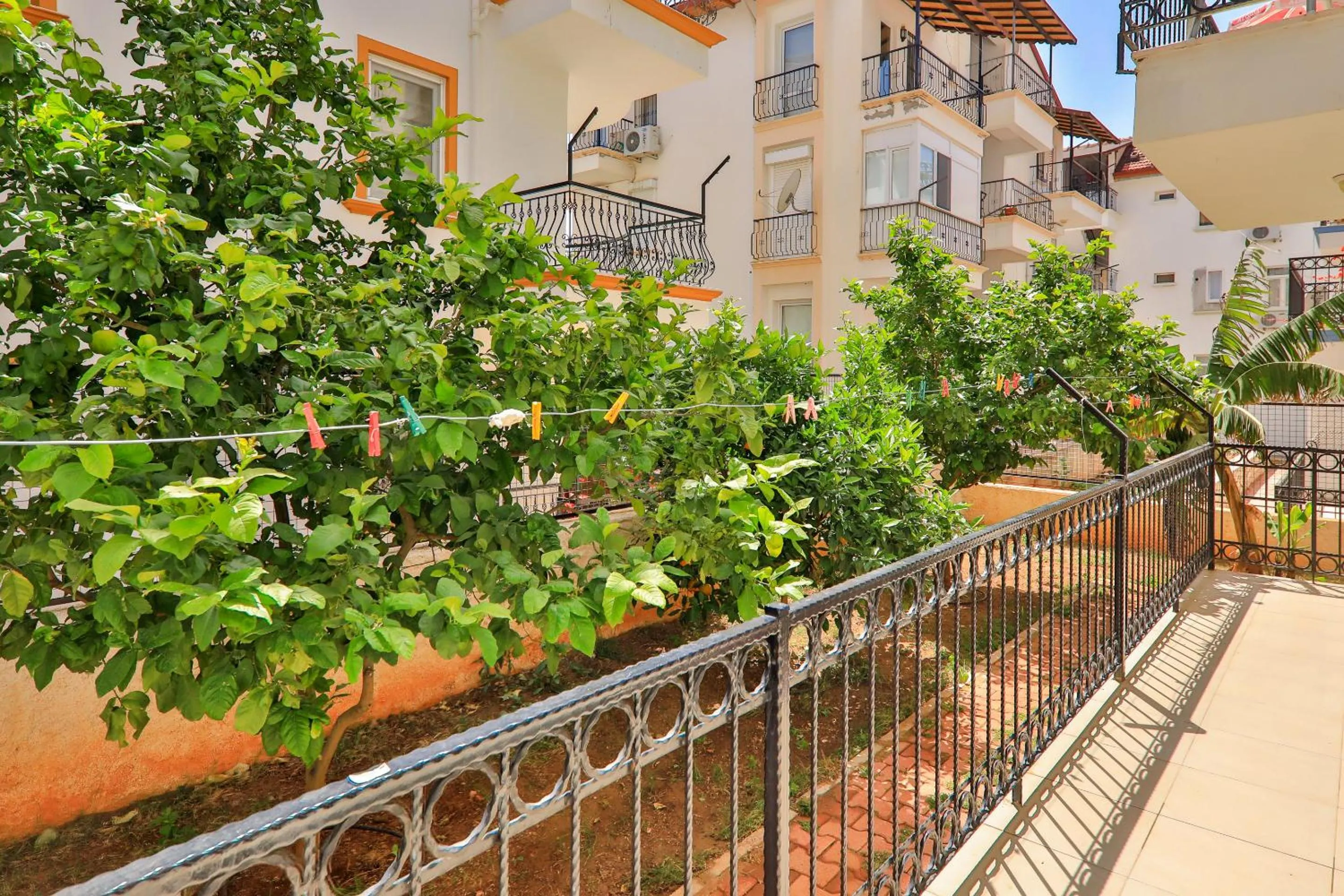 Garden in Duygu Apart