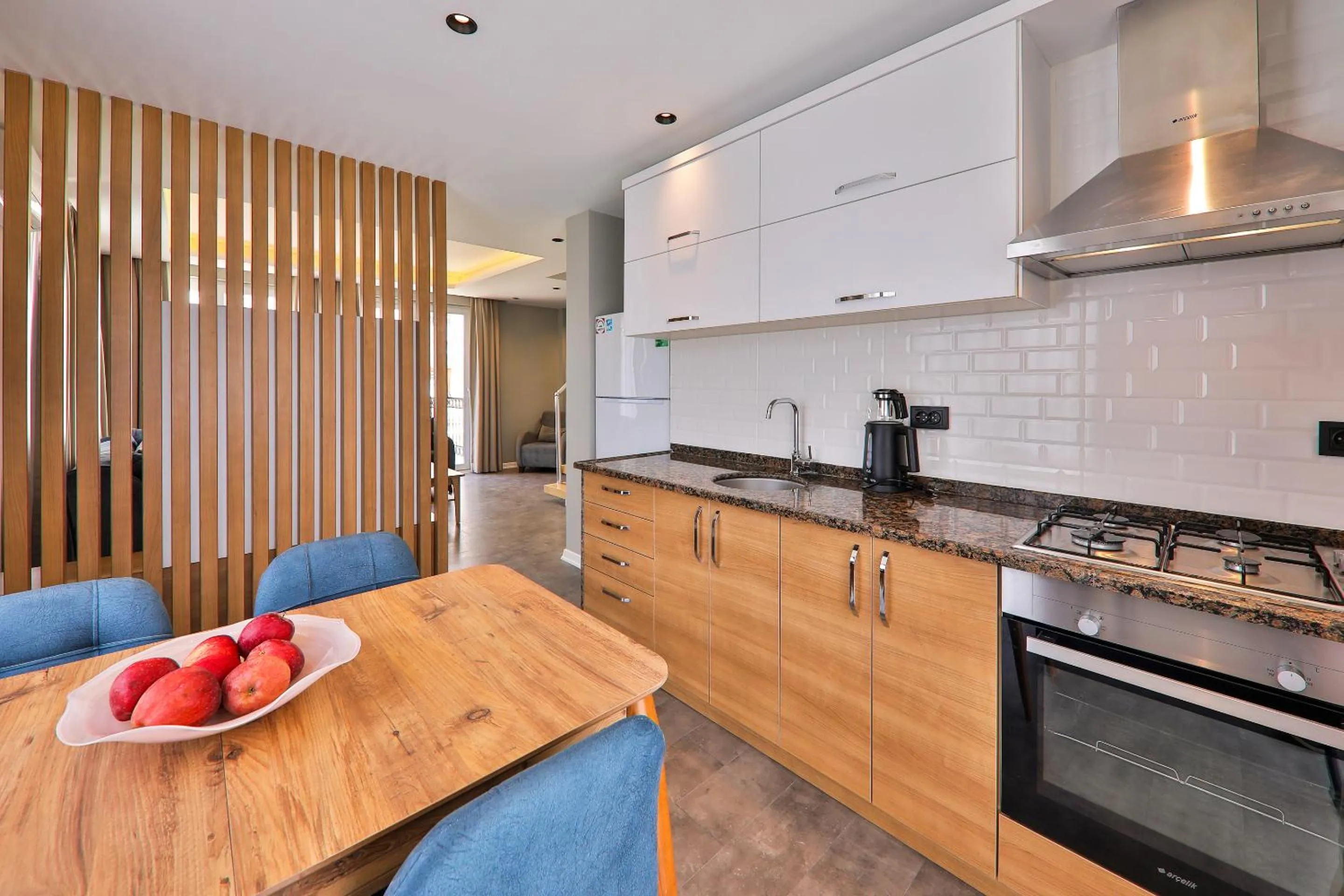 Kitchen or kitchenette in Duygu Apart