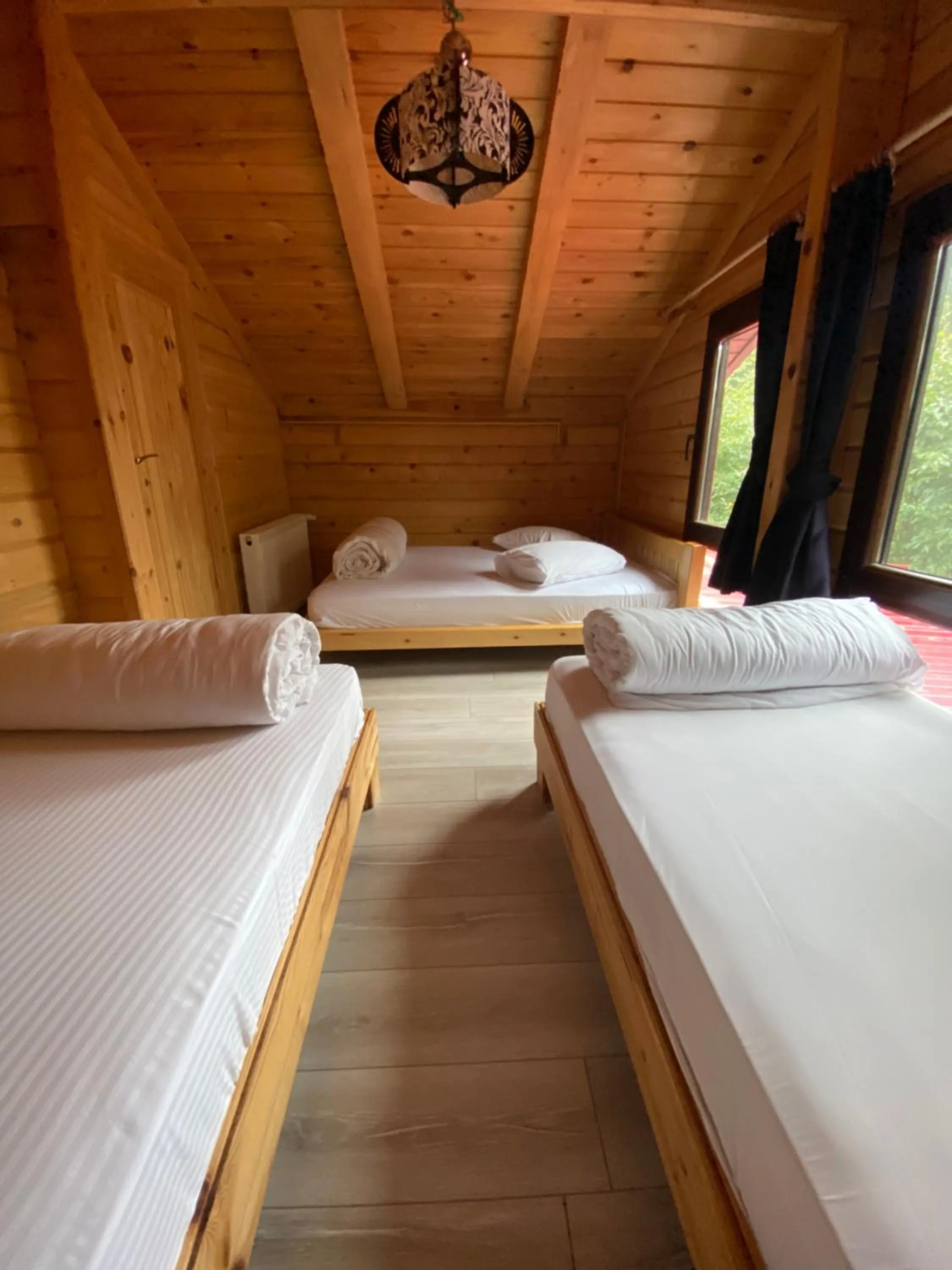 Bed in Ayder Villa Gencal