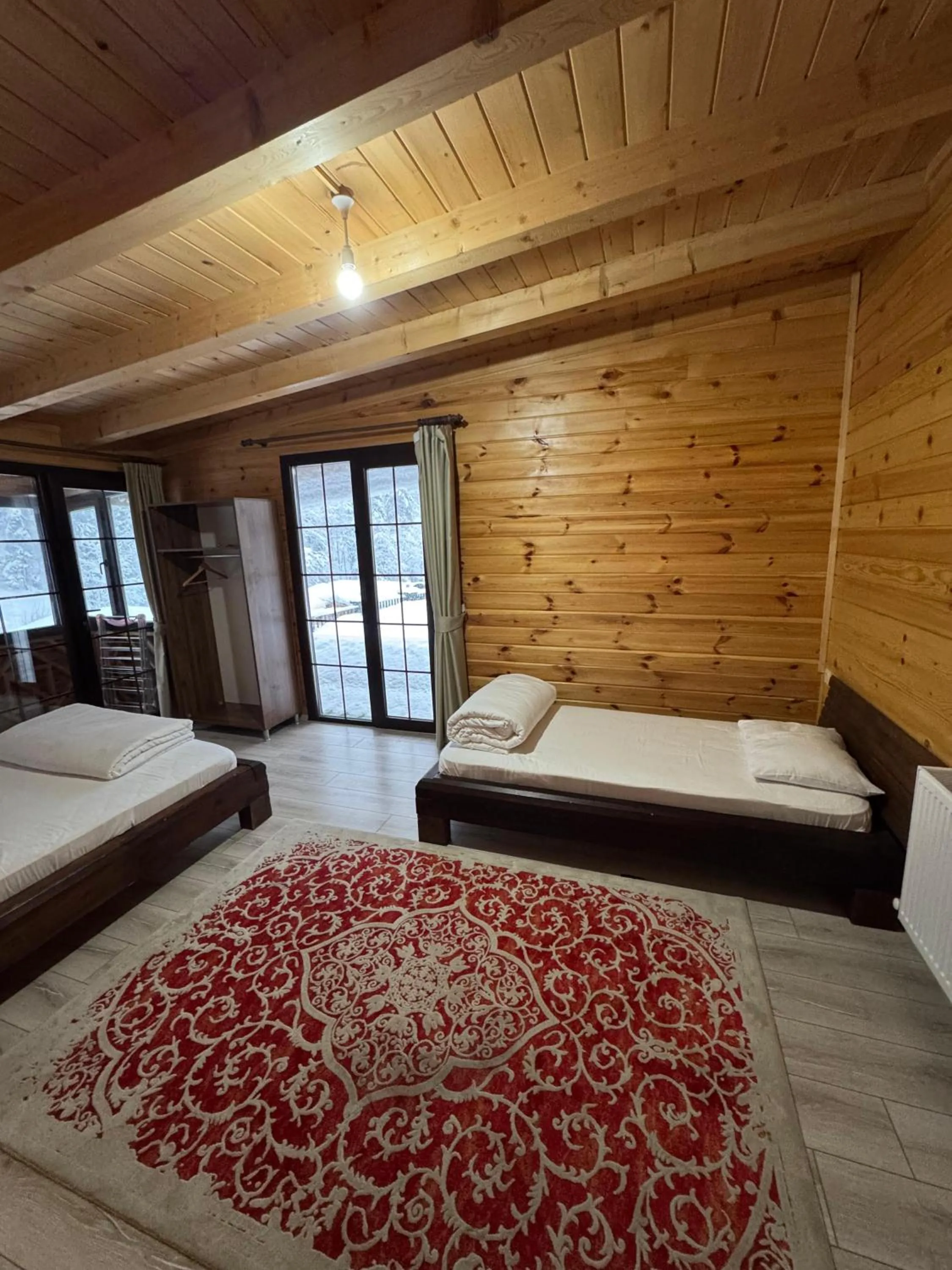 Bed in Ayder Villa Gencal