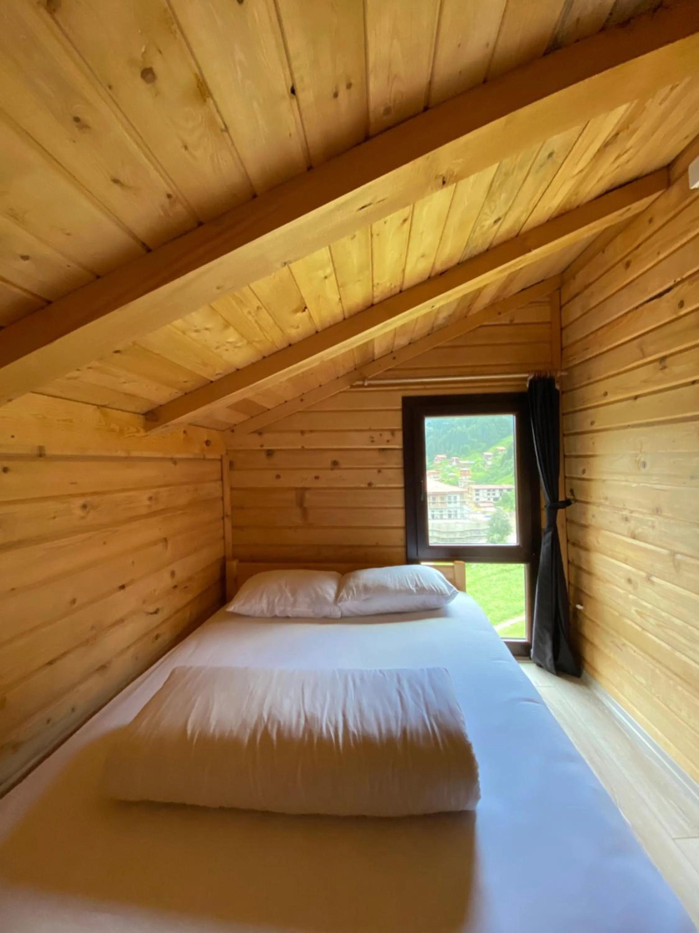 Bed in Ayder Villa Gencal
