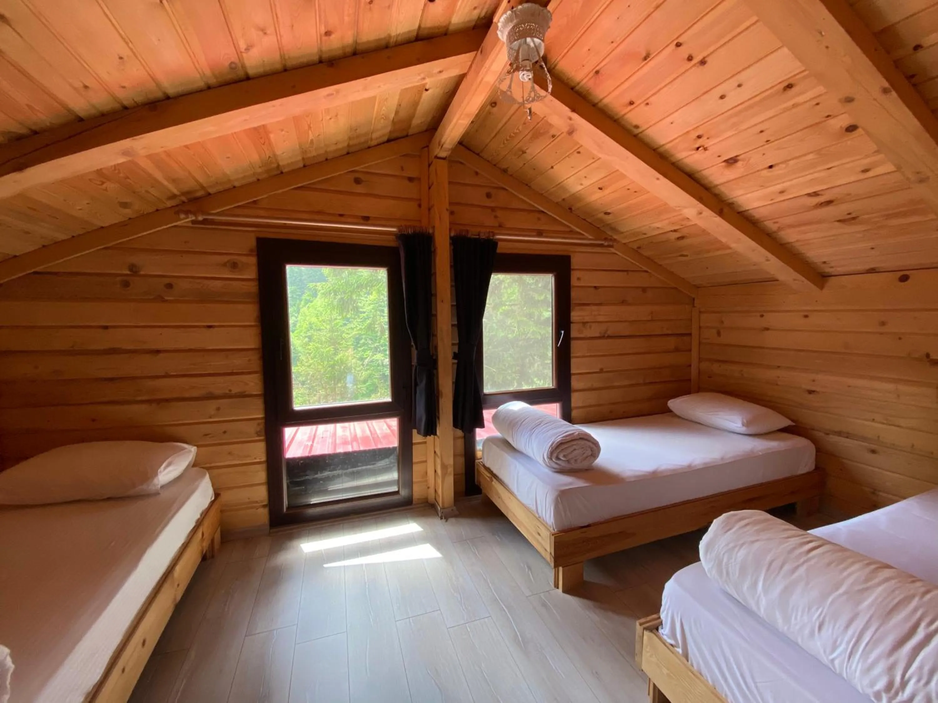 Bed in Ayder Villa Gencal