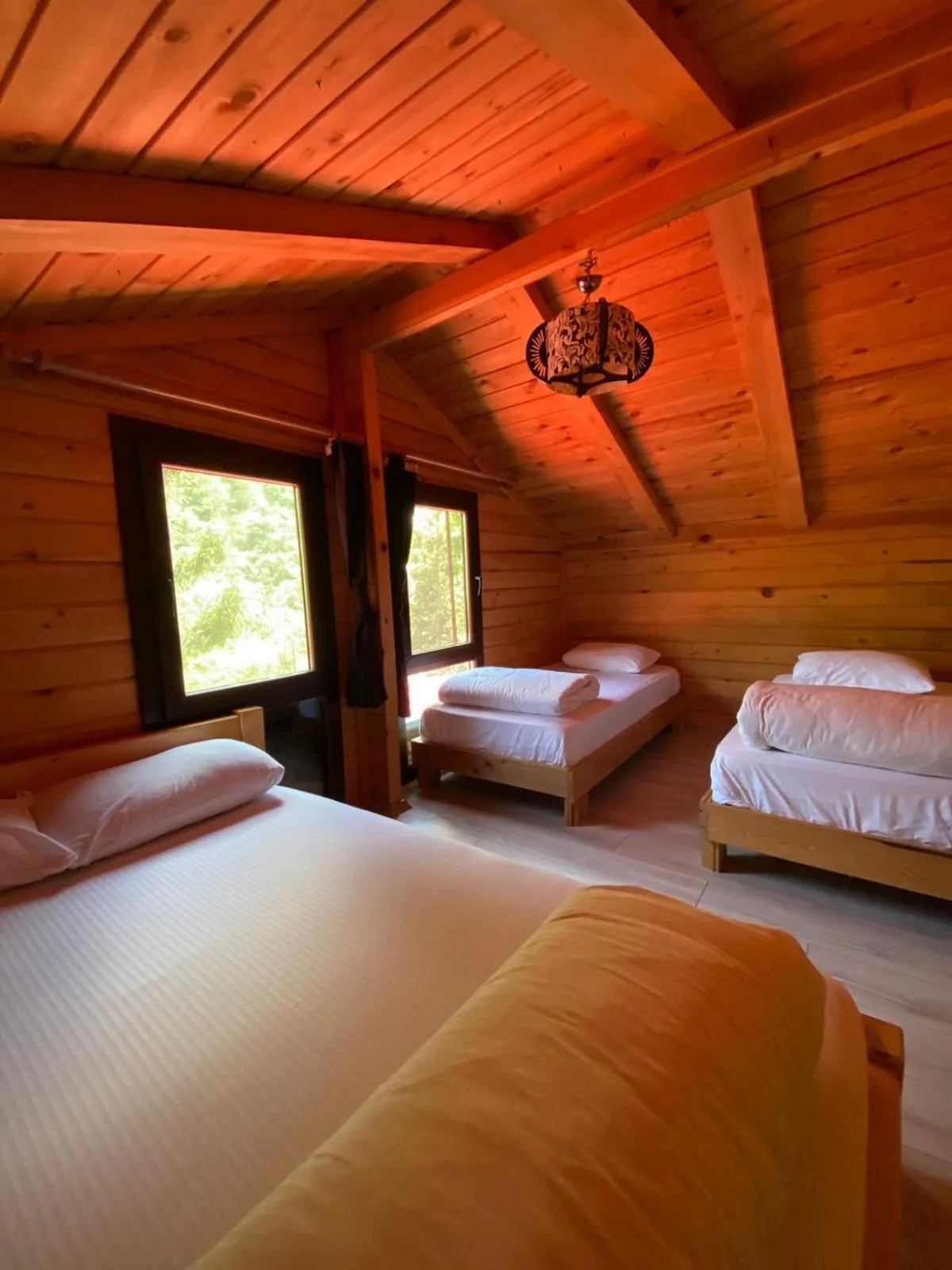 Bed in Ayder Villa Gencal