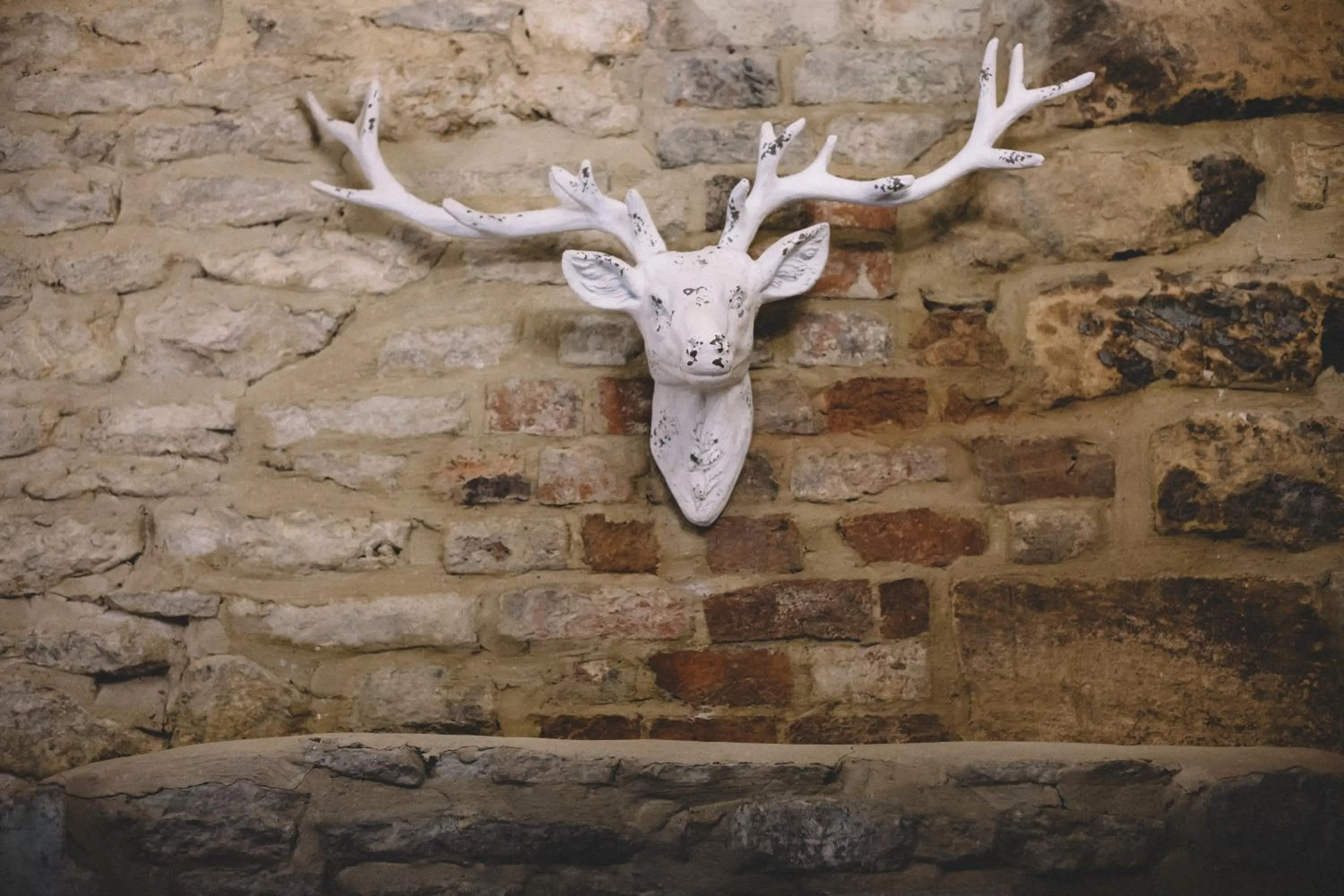 Decorative detail in The Stag at Stow