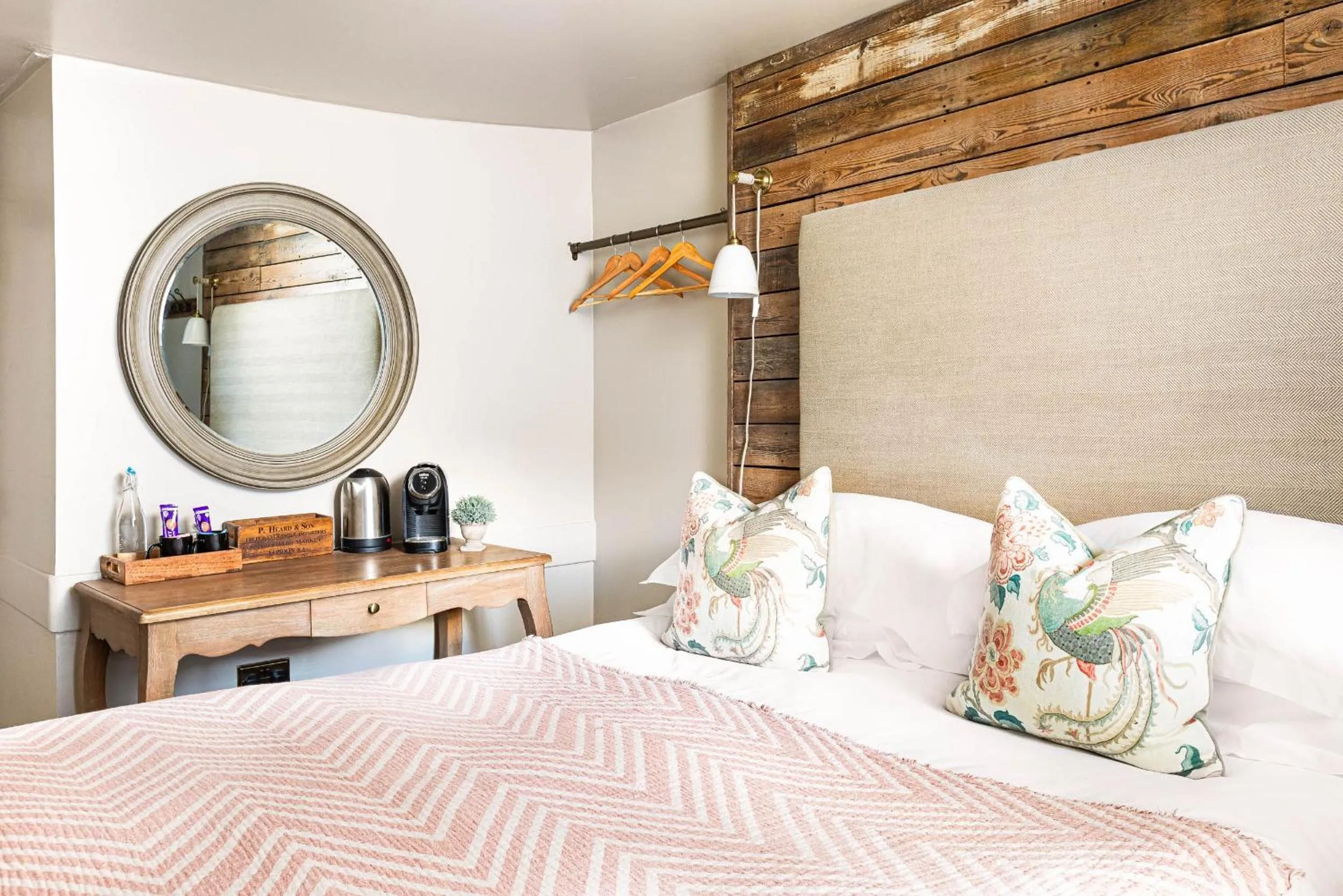 Bed in The Stag at Stow