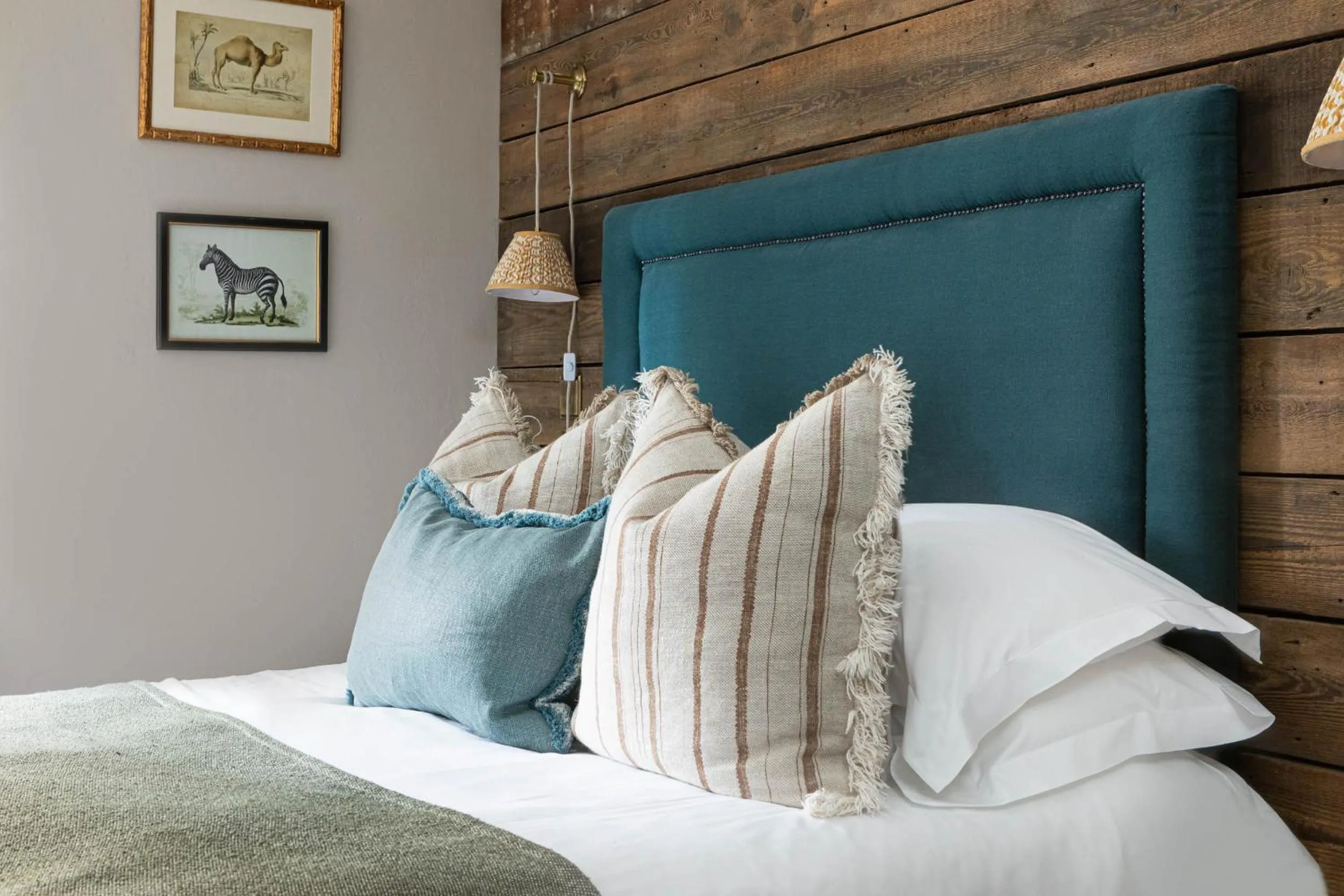 Bed in The Stag at Stow