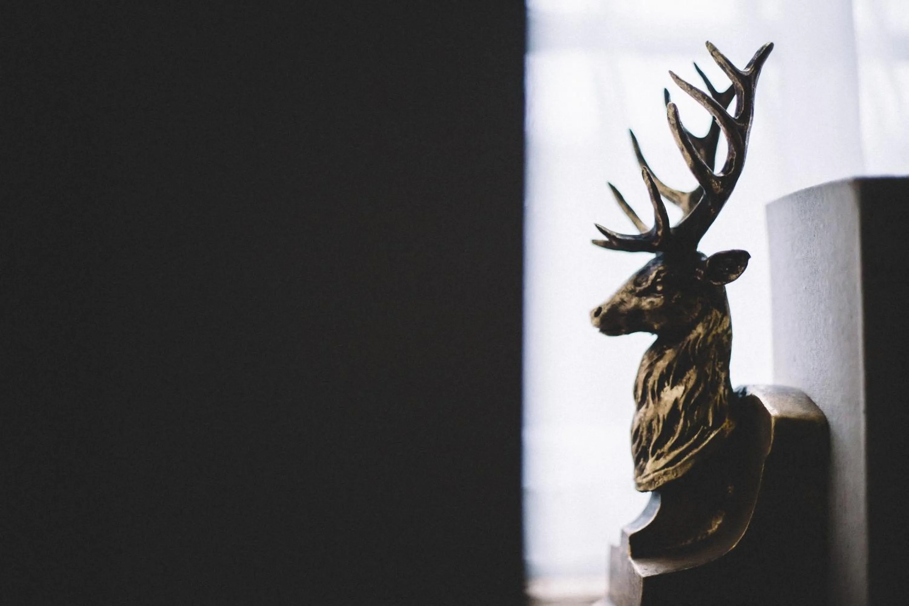 Decorative detail in The Stag at Stow