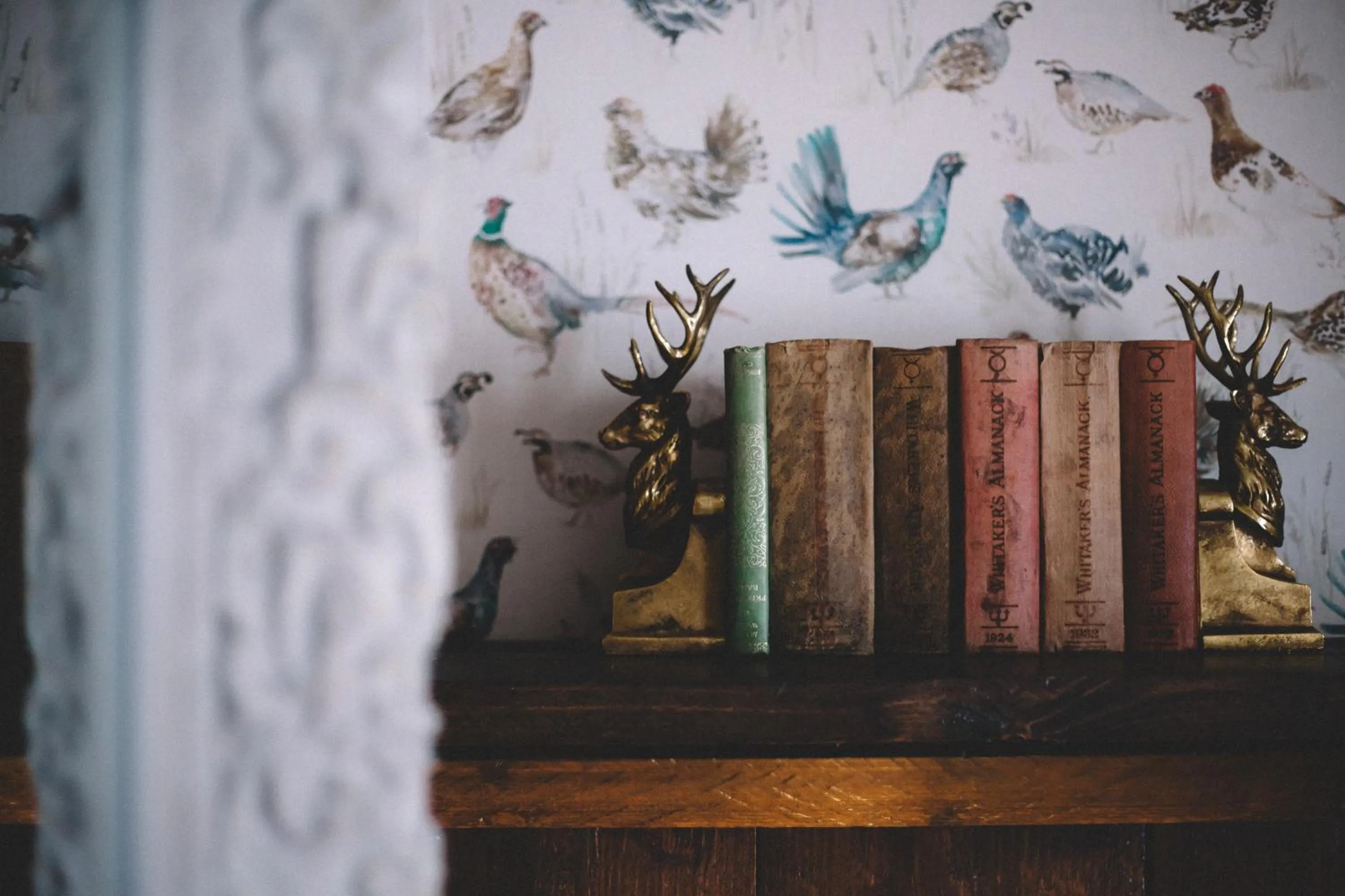 Decorative detail in The Stag at Stow