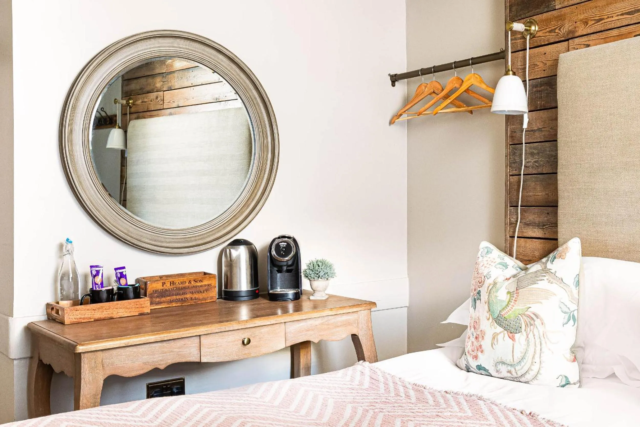 Bed in The Stag at Stow