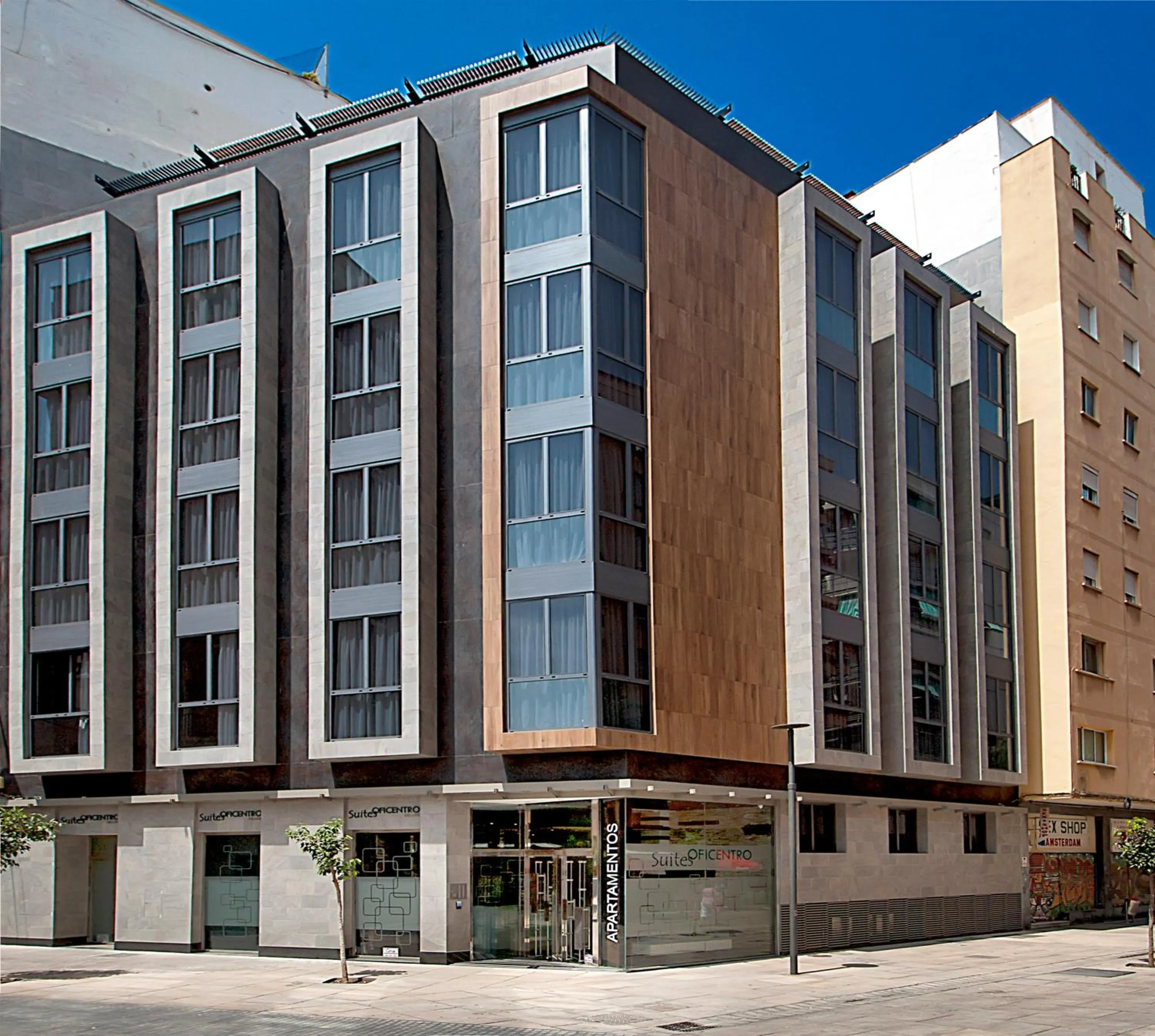 Facade/entrance in Apartamentos Suites Oficentro Deluxe