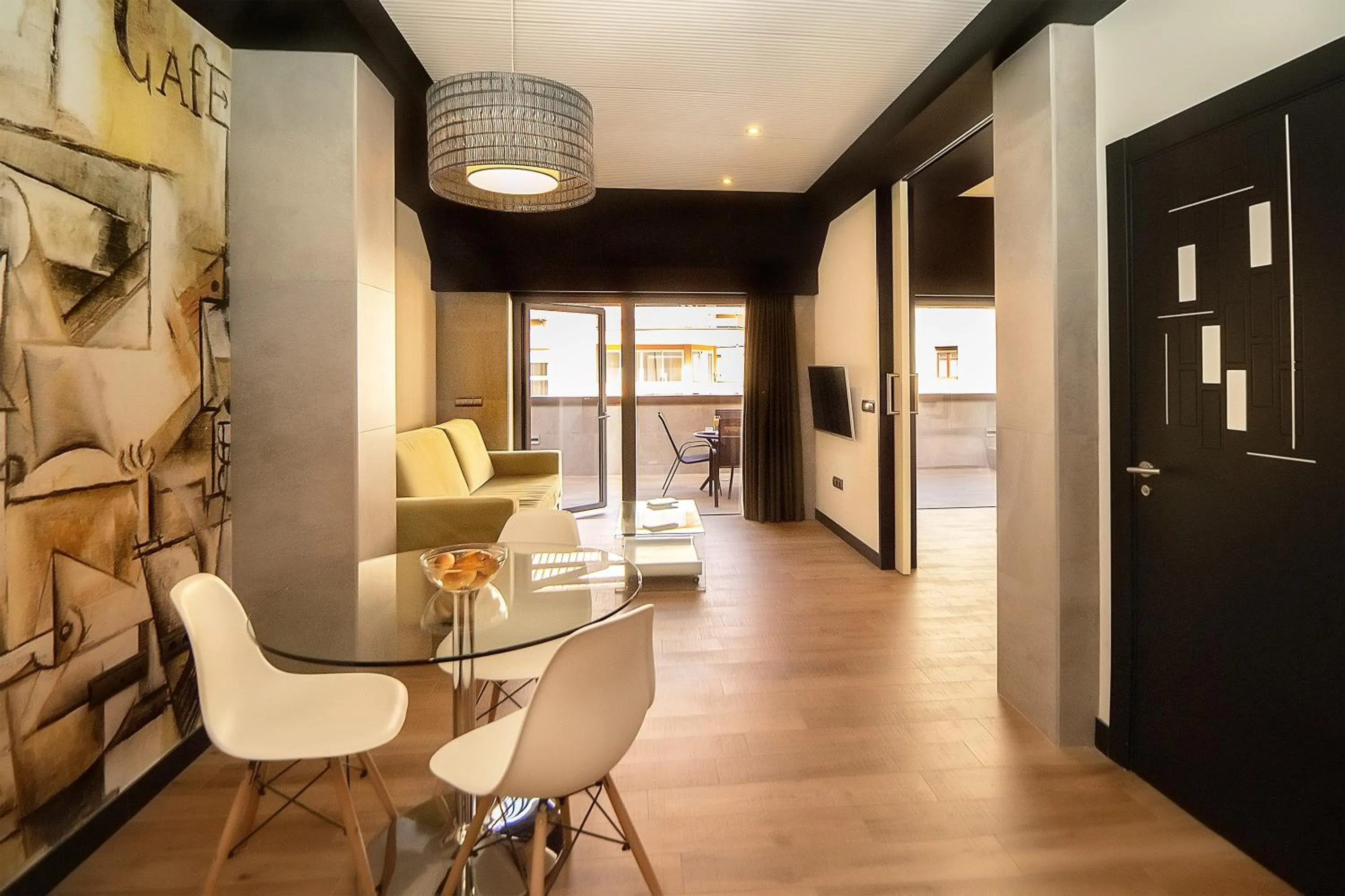 Living room in Apartamentos Suites Oficentro Deluxe