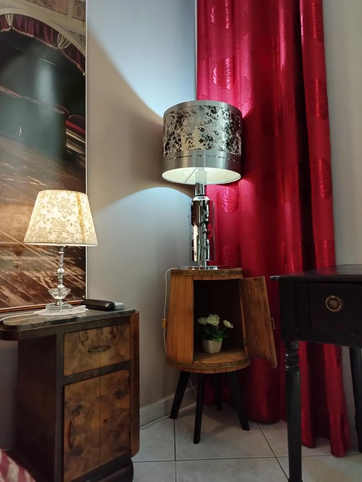 Decorative detail in B&B Salita Metello