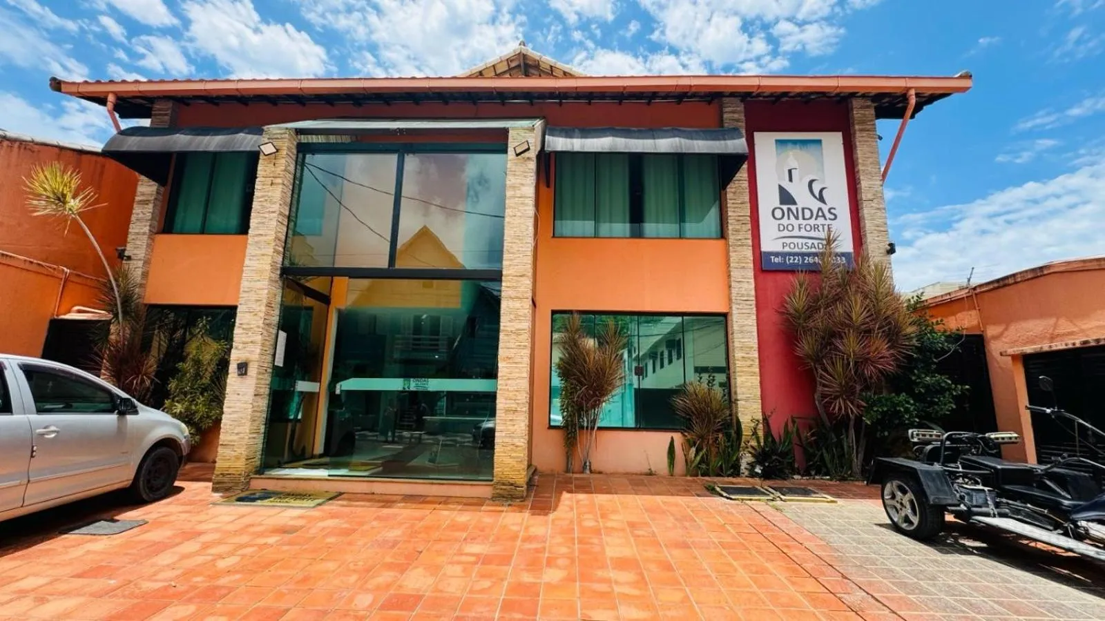 Property building in Pousada Ondas do Forte