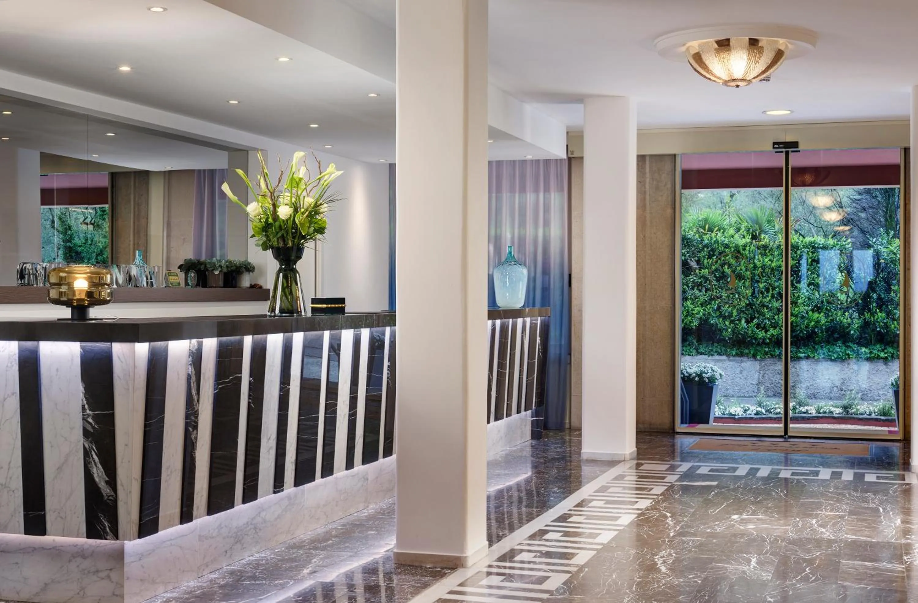 Decorative detail in Hotel Continental Wellness & Spa