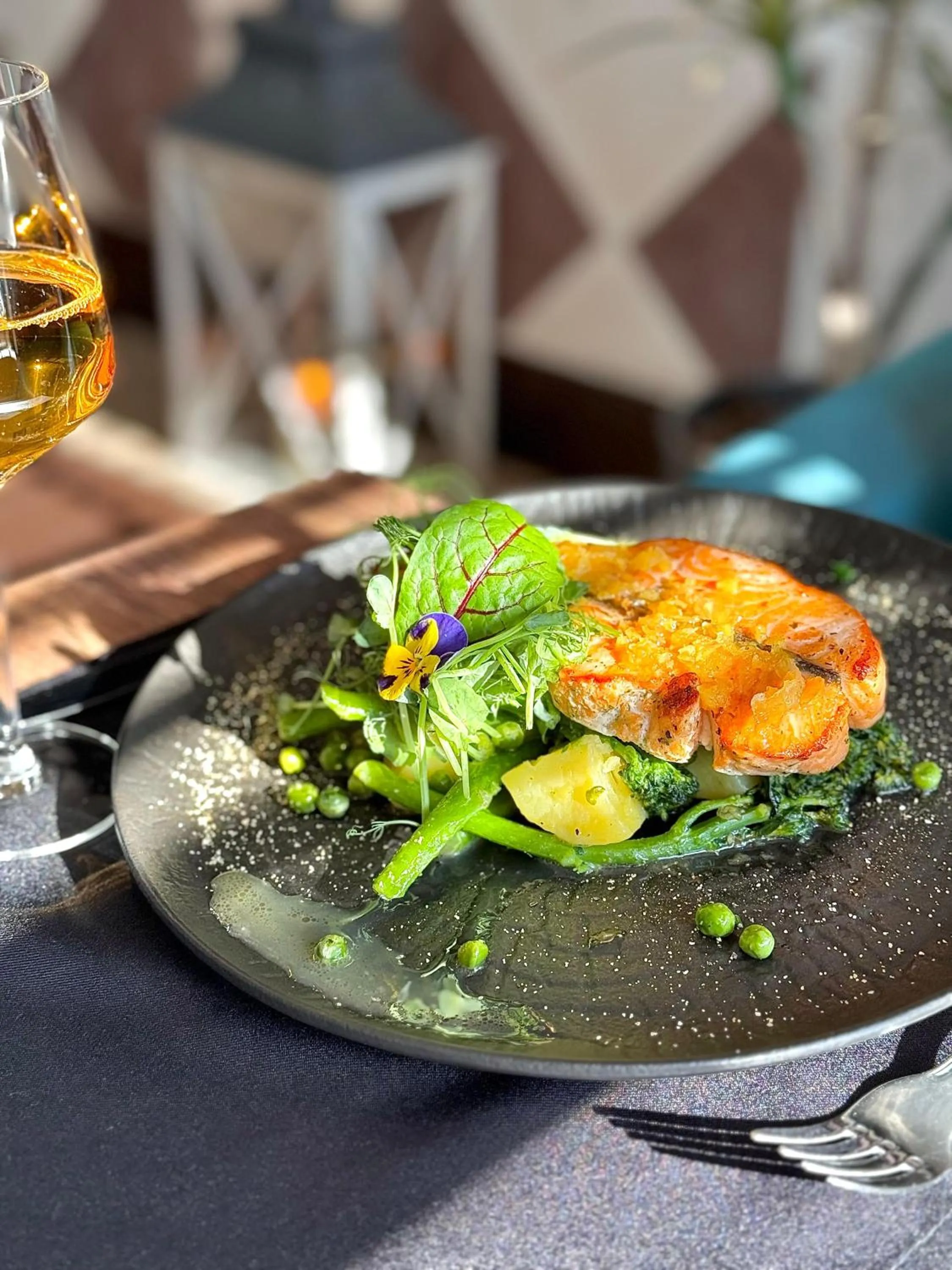 Restaurant/places to eat in Papuga Park Hotel Wellness Marrakesz & SPA