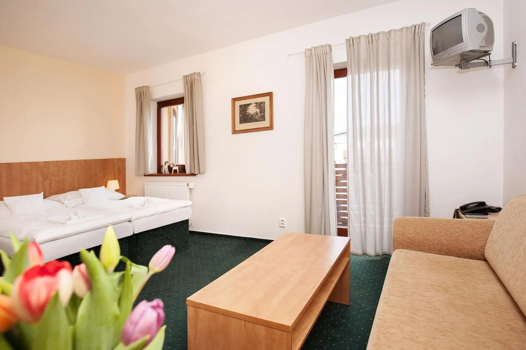 Bed in Hotel Panska Licha