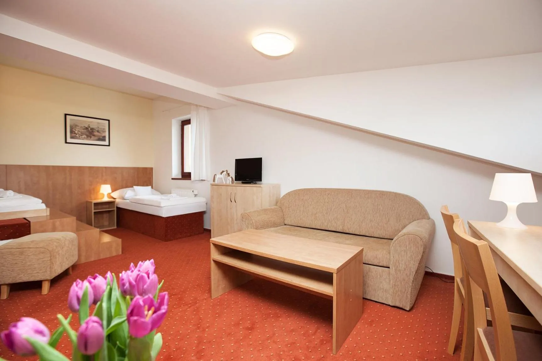 Bed in Hotel Panska Licha