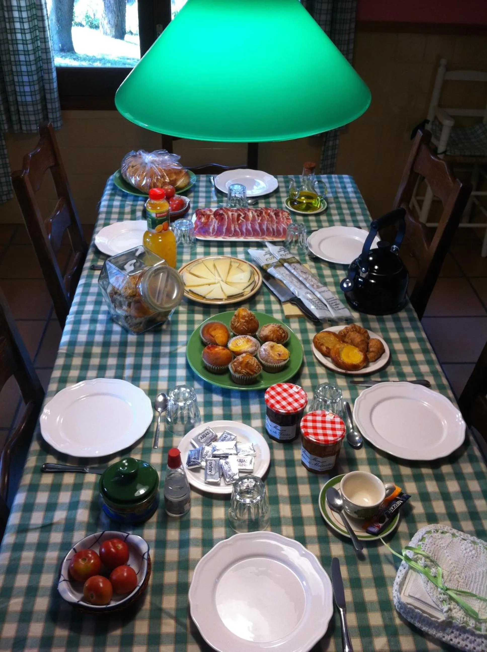 Dining area in Les Margarides