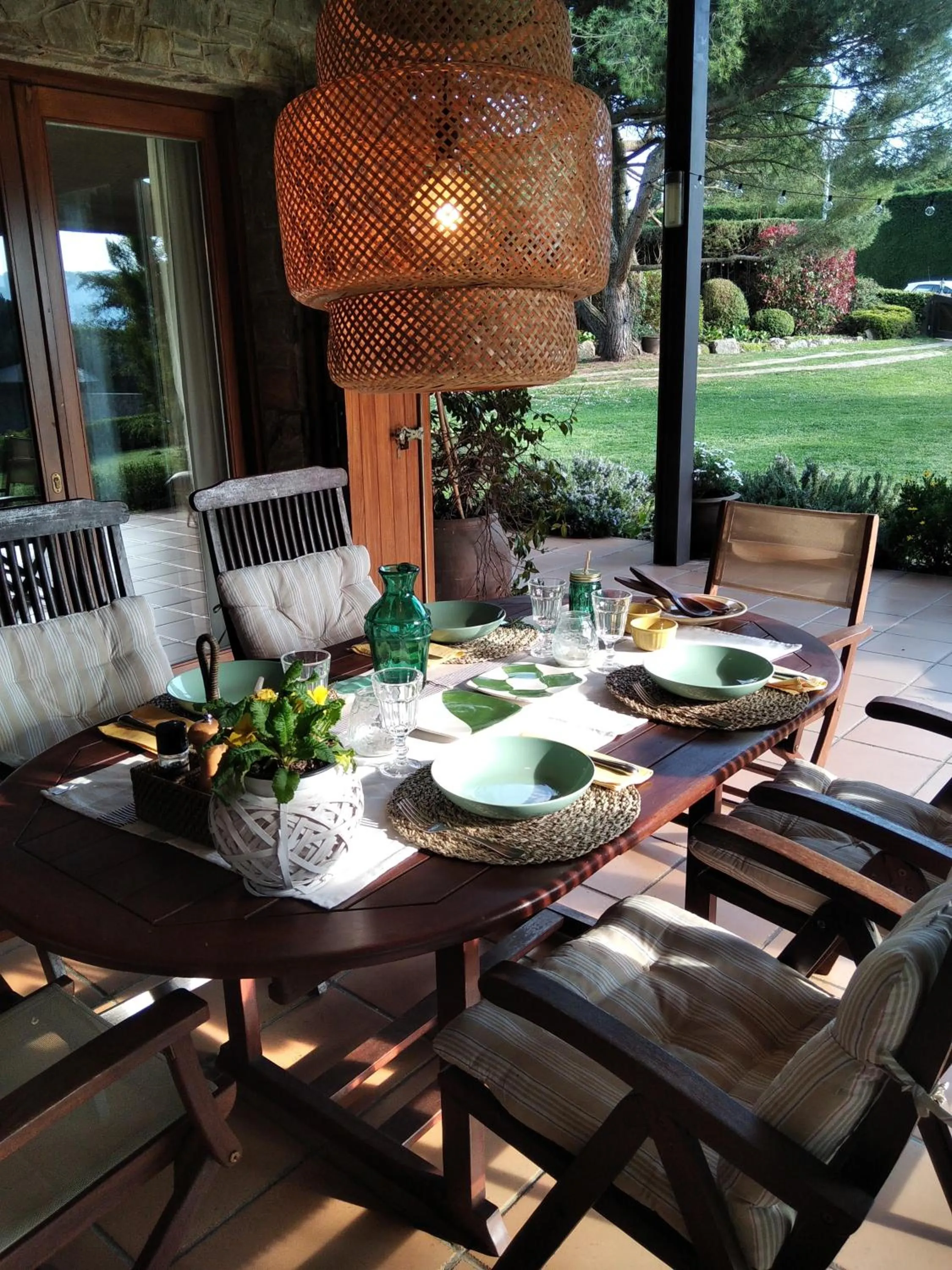 Patio in Les Margarides