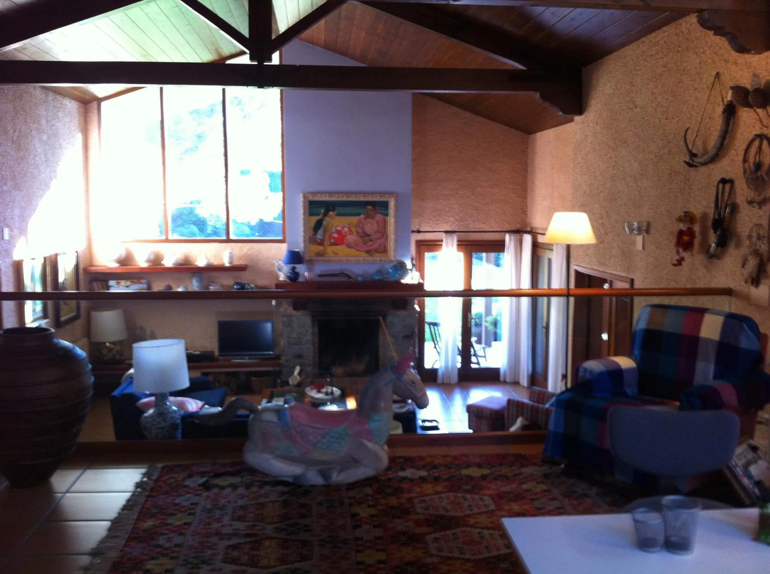 Seating area in Les Margarides