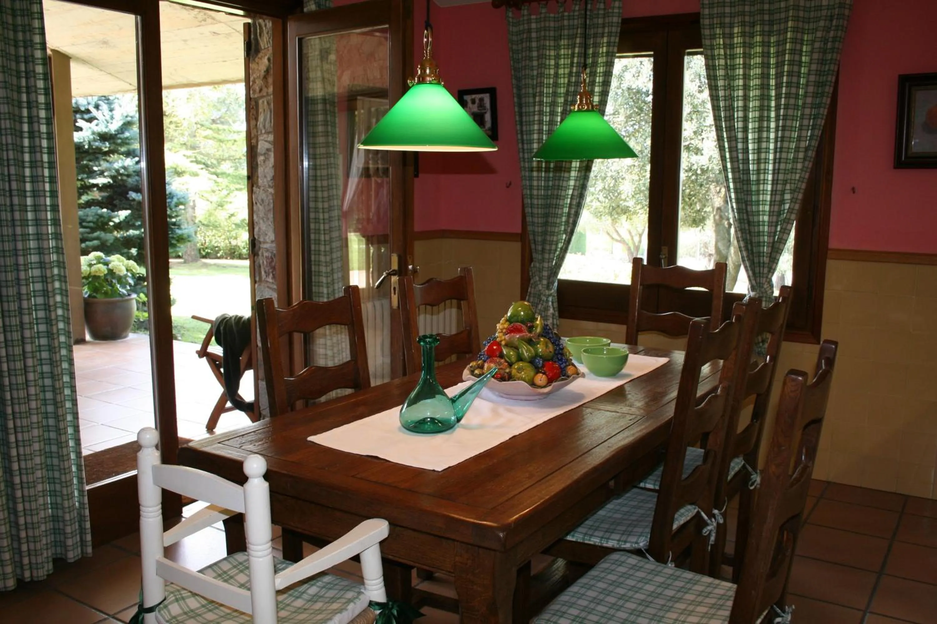 Dining area in Les Margarides