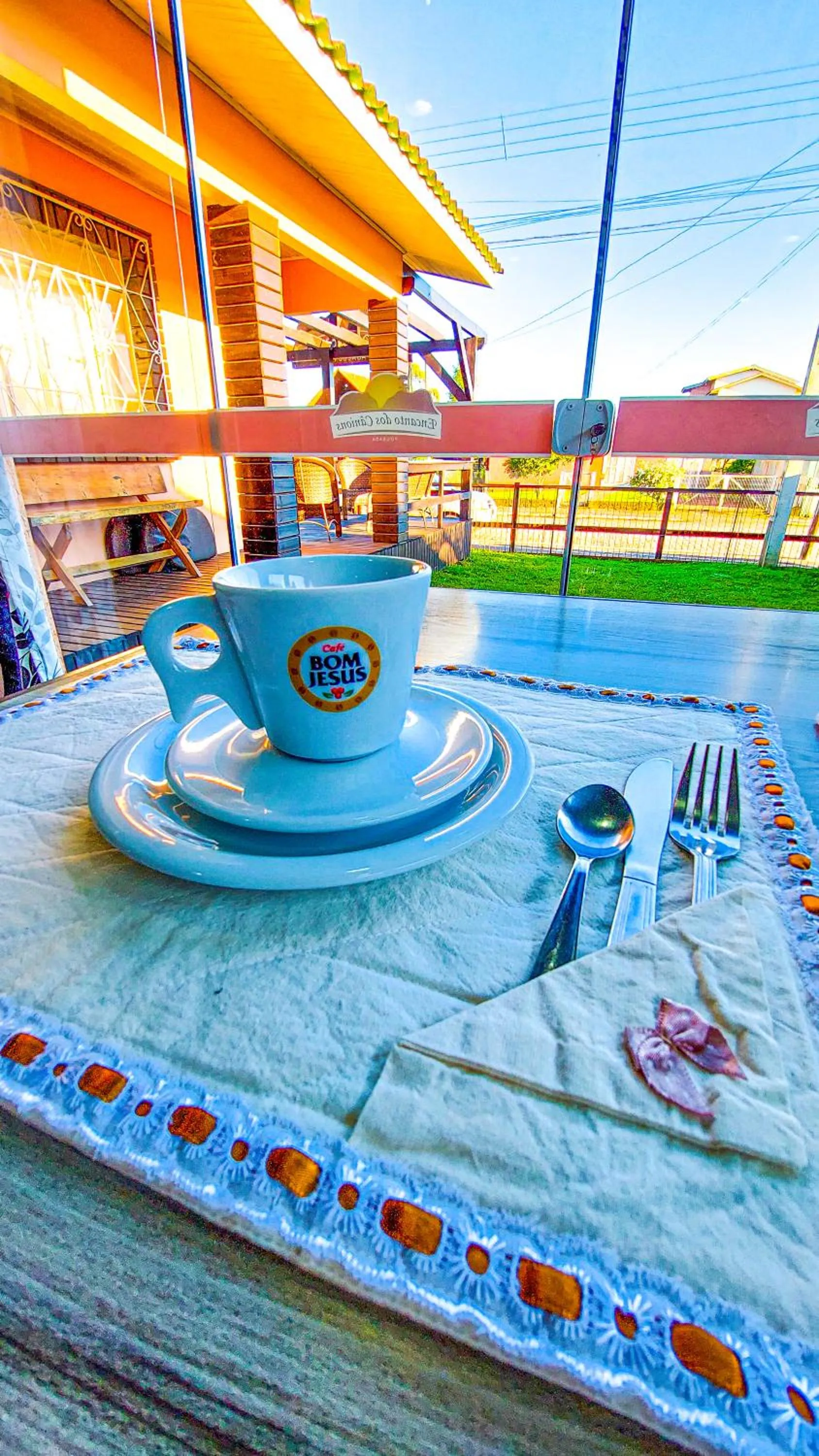 Dining area in Pousada Encanto dos Cânions