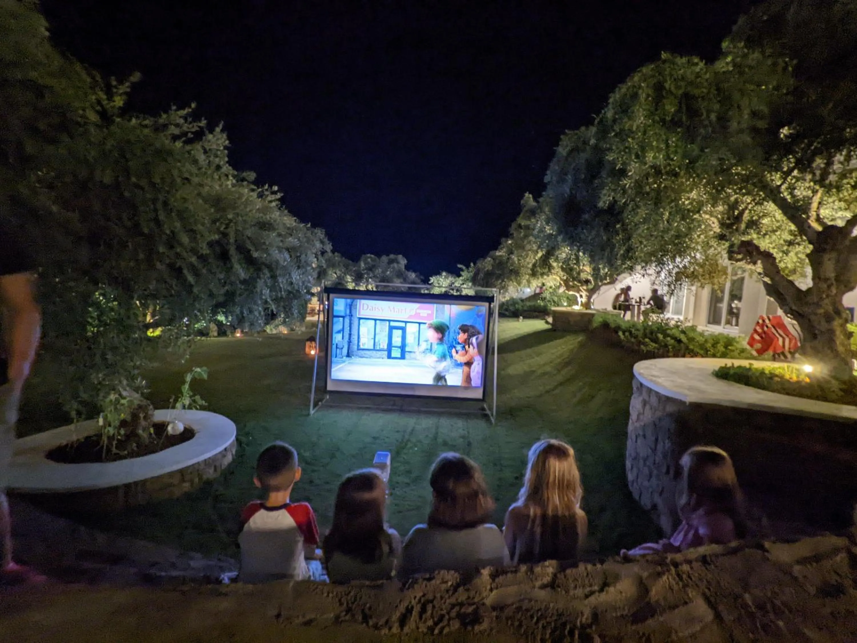 Garden in Kotroni Villas